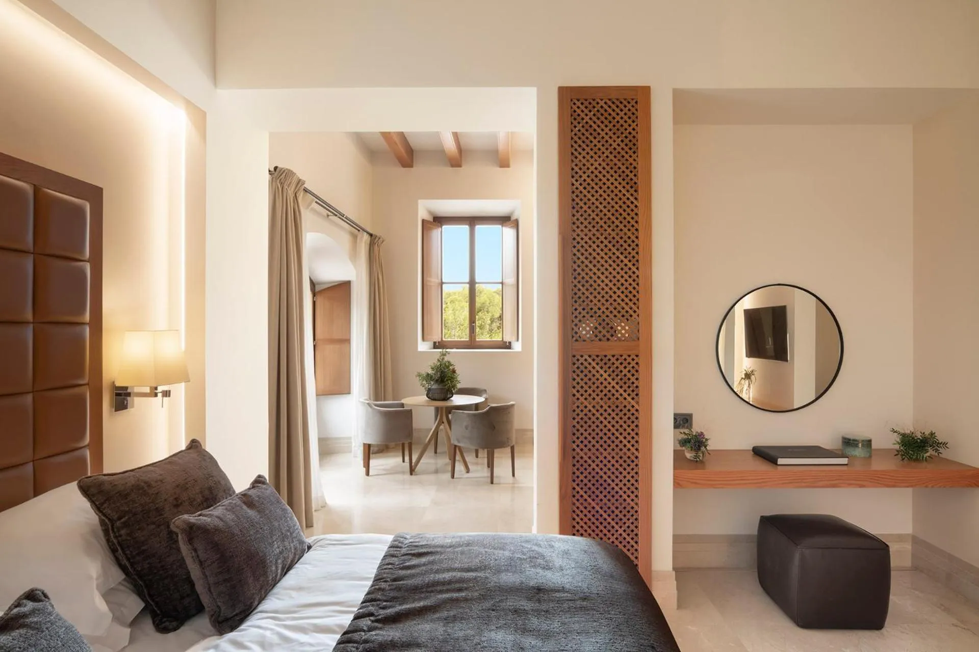 Bed in Castell Son Claret - The Leading Hotels of the World