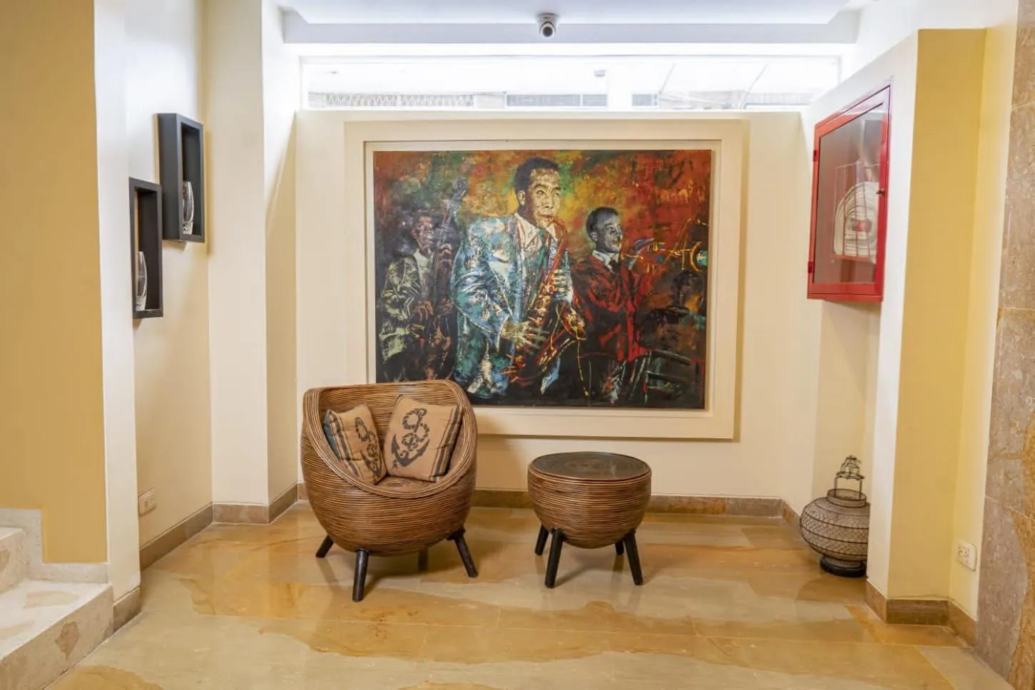 Living room in PlazaMar Pacifico Hotel