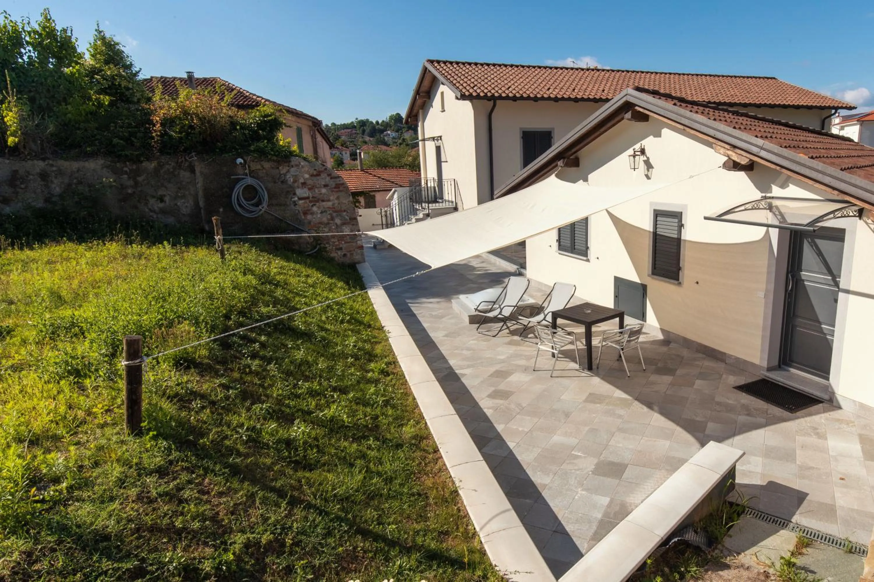 Patio in Er Mirin - Il Mulino di Carcare Hotel