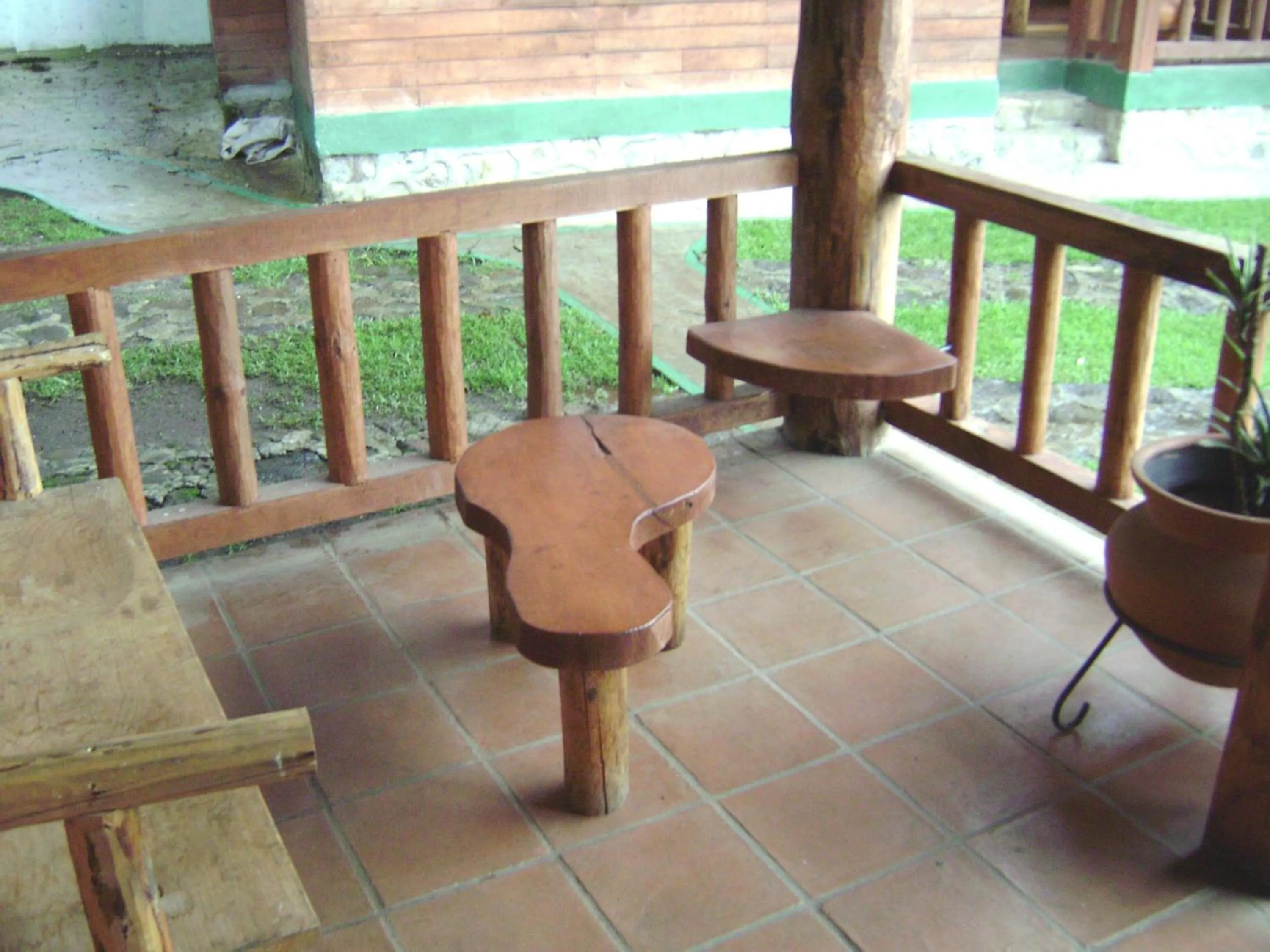 Balcony/Terrace in Cabañas El Estribo Hotel