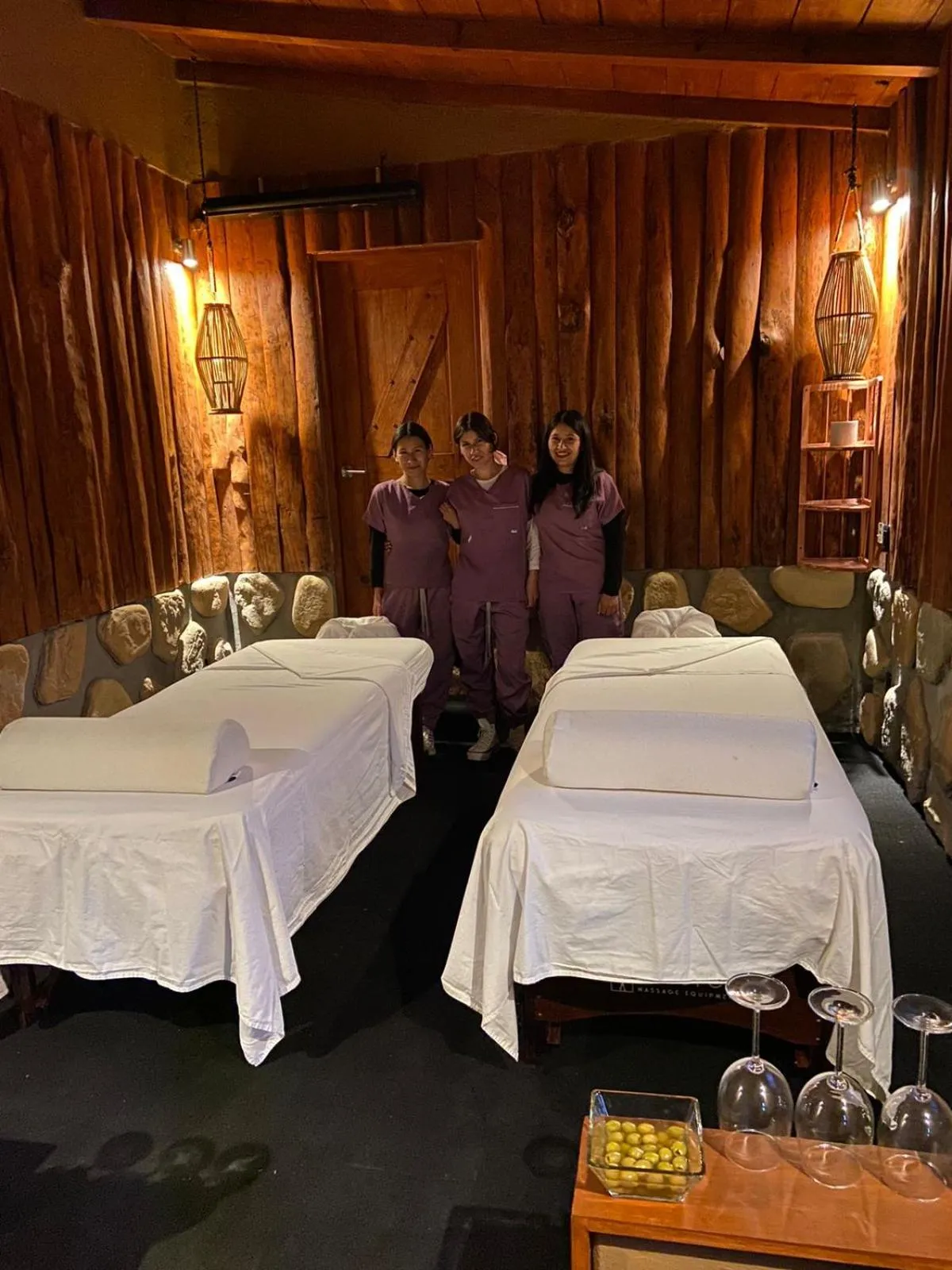 Spa and wellness centre/facilities, Bed in Cabañas El Estribo Hotel