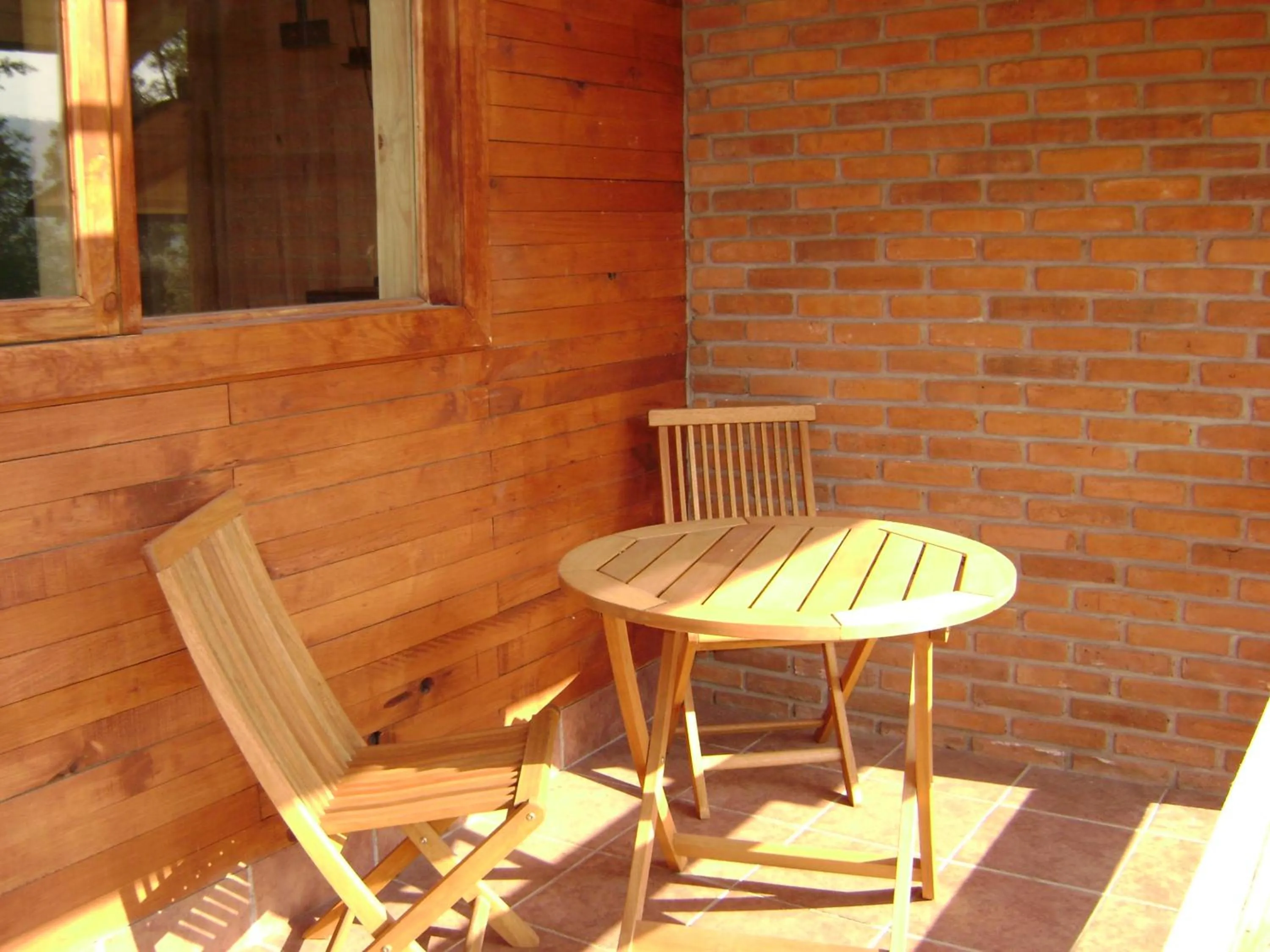 Balcony/Terrace in Cabañas El Estribo Hotel