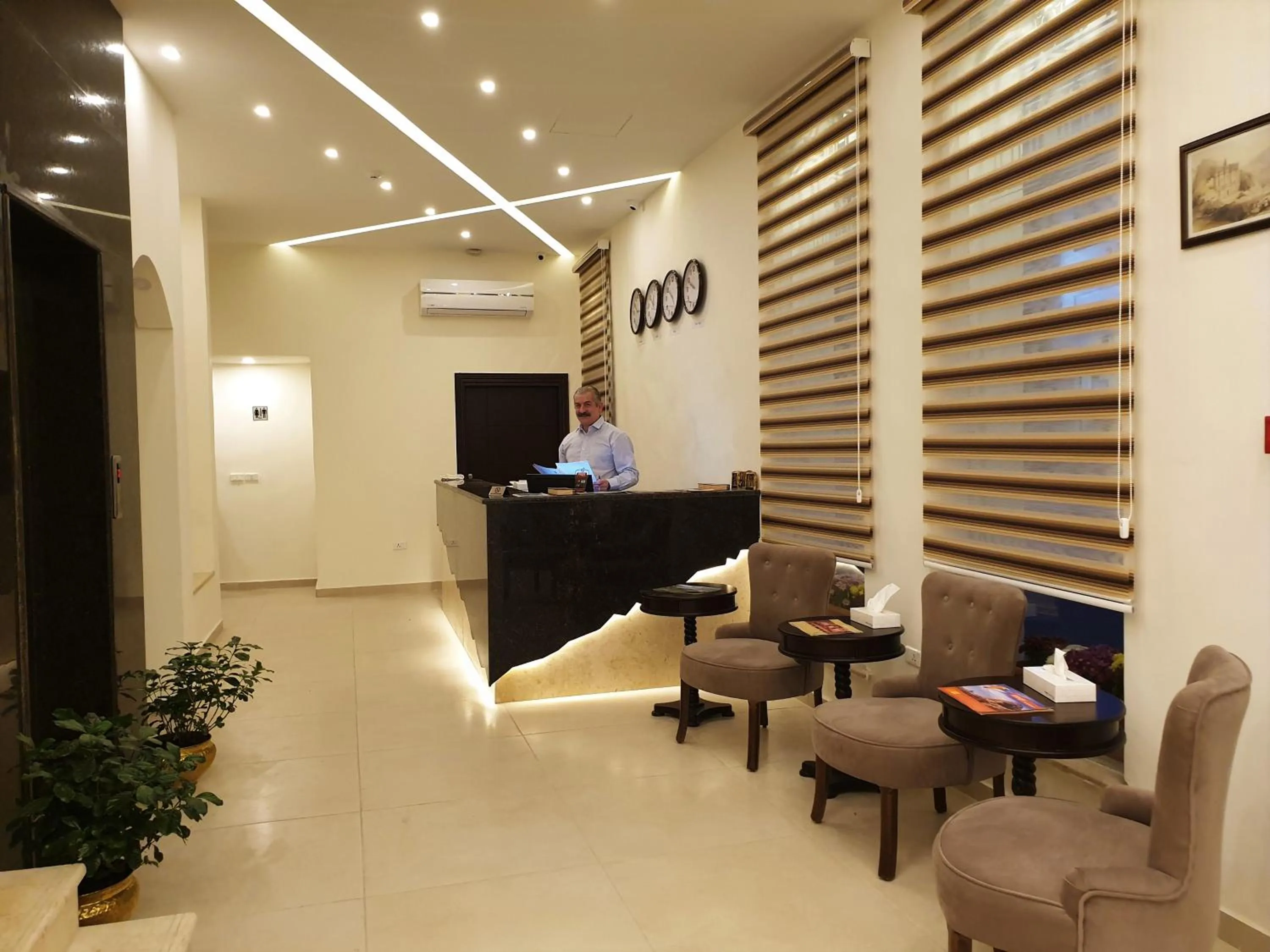 Staff in Petra Heart Hotel