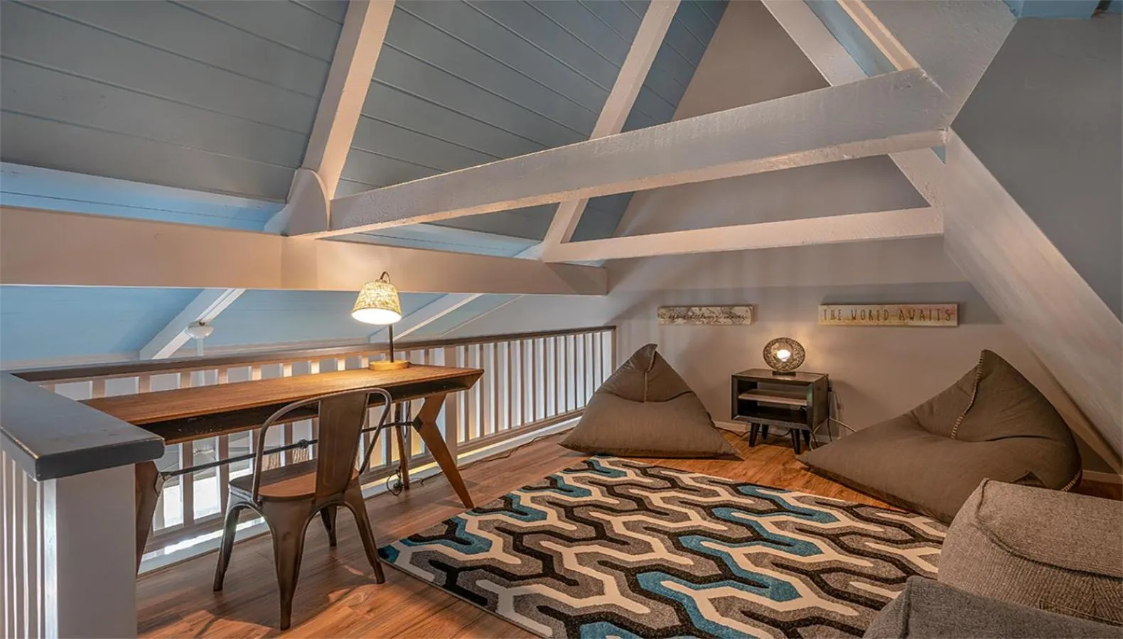 Seating area in The ISO by Castle