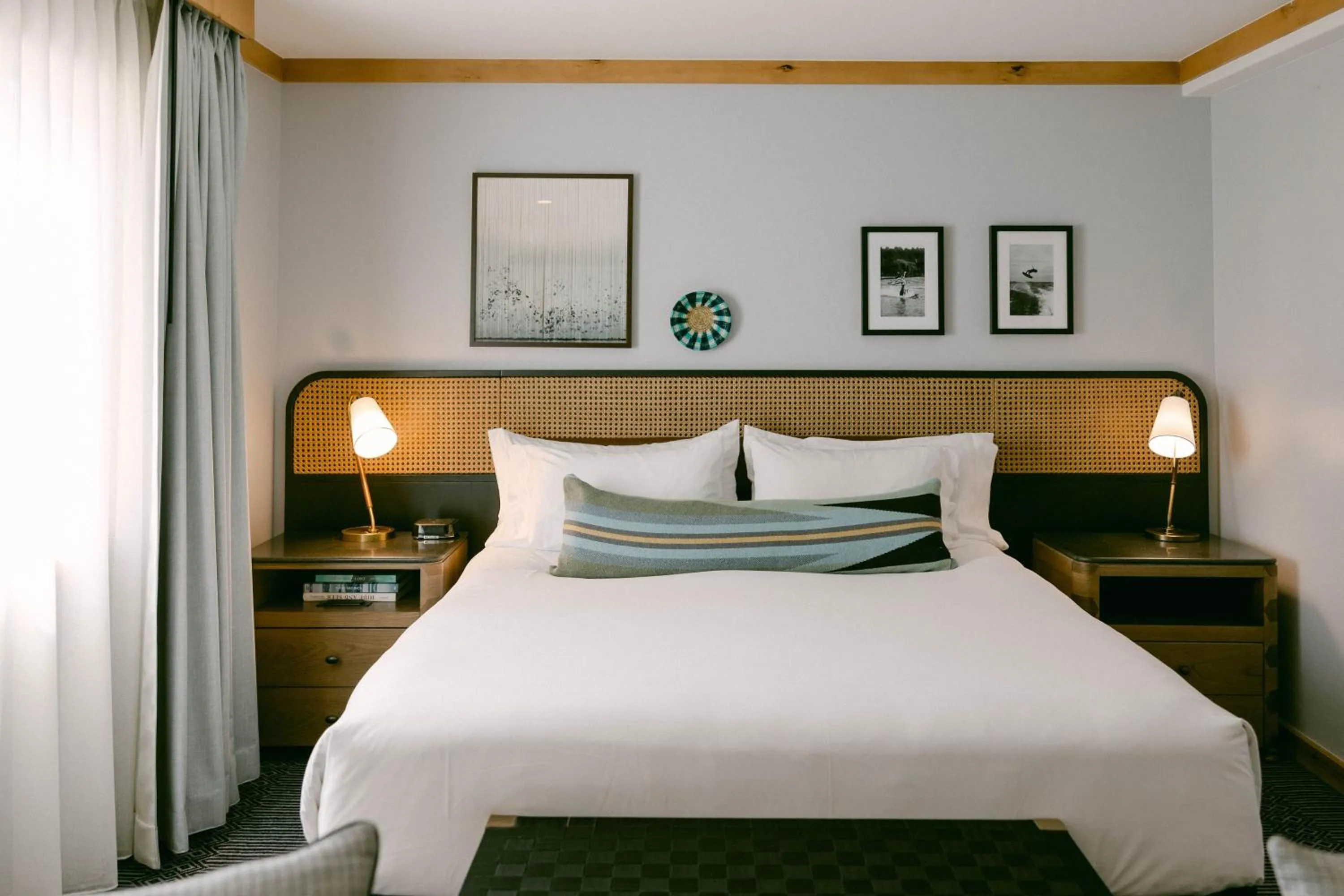 Bed in The Landing Resort and Spa