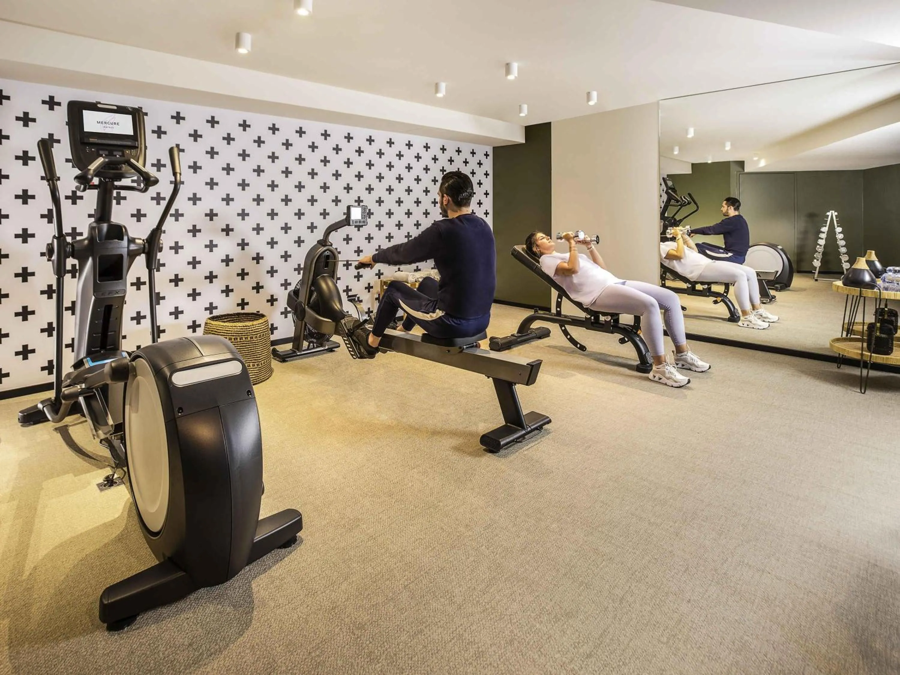 Fitness centre/facilities in Mercure Chambéry Centre