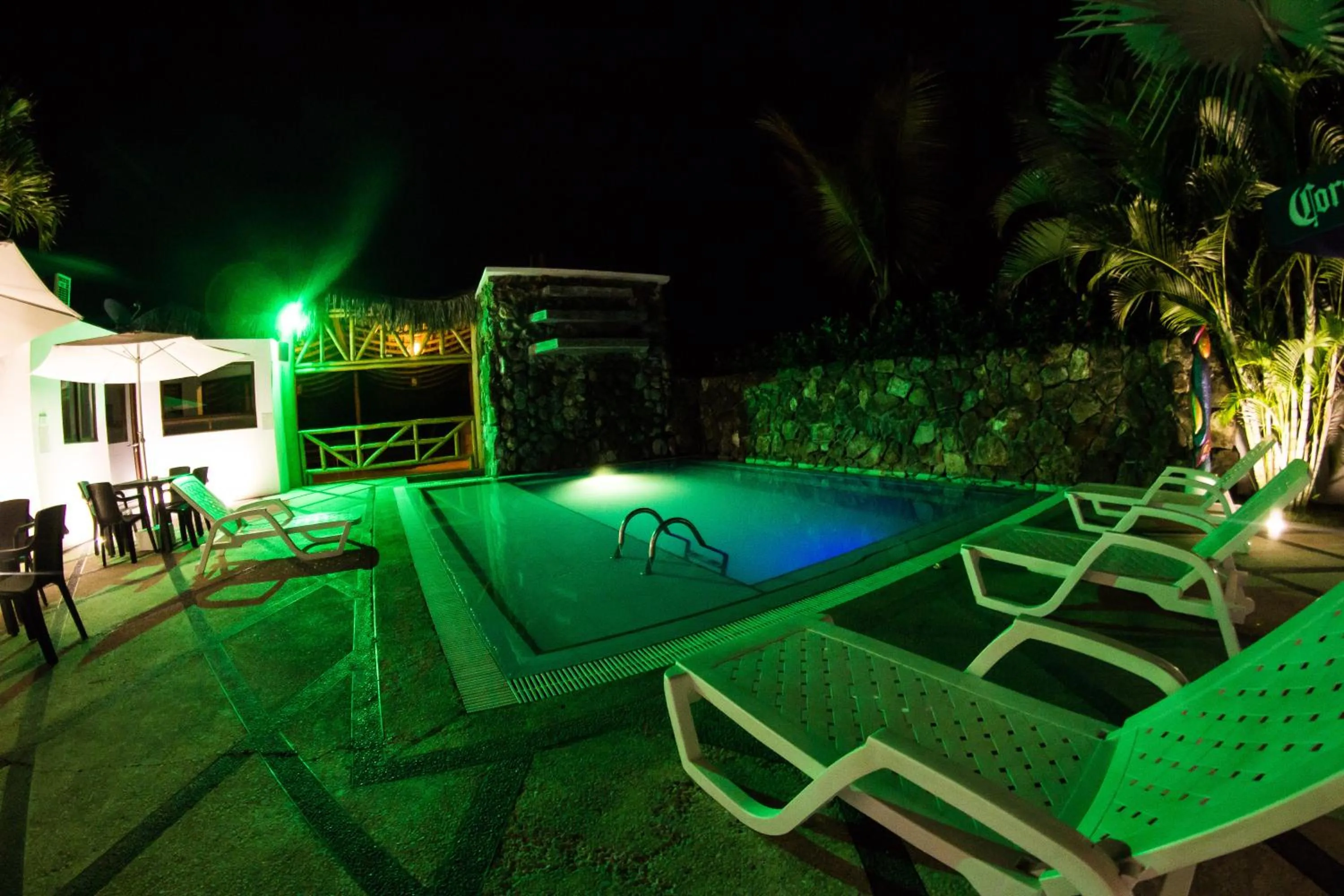 Swimming pool in Dharma Beach