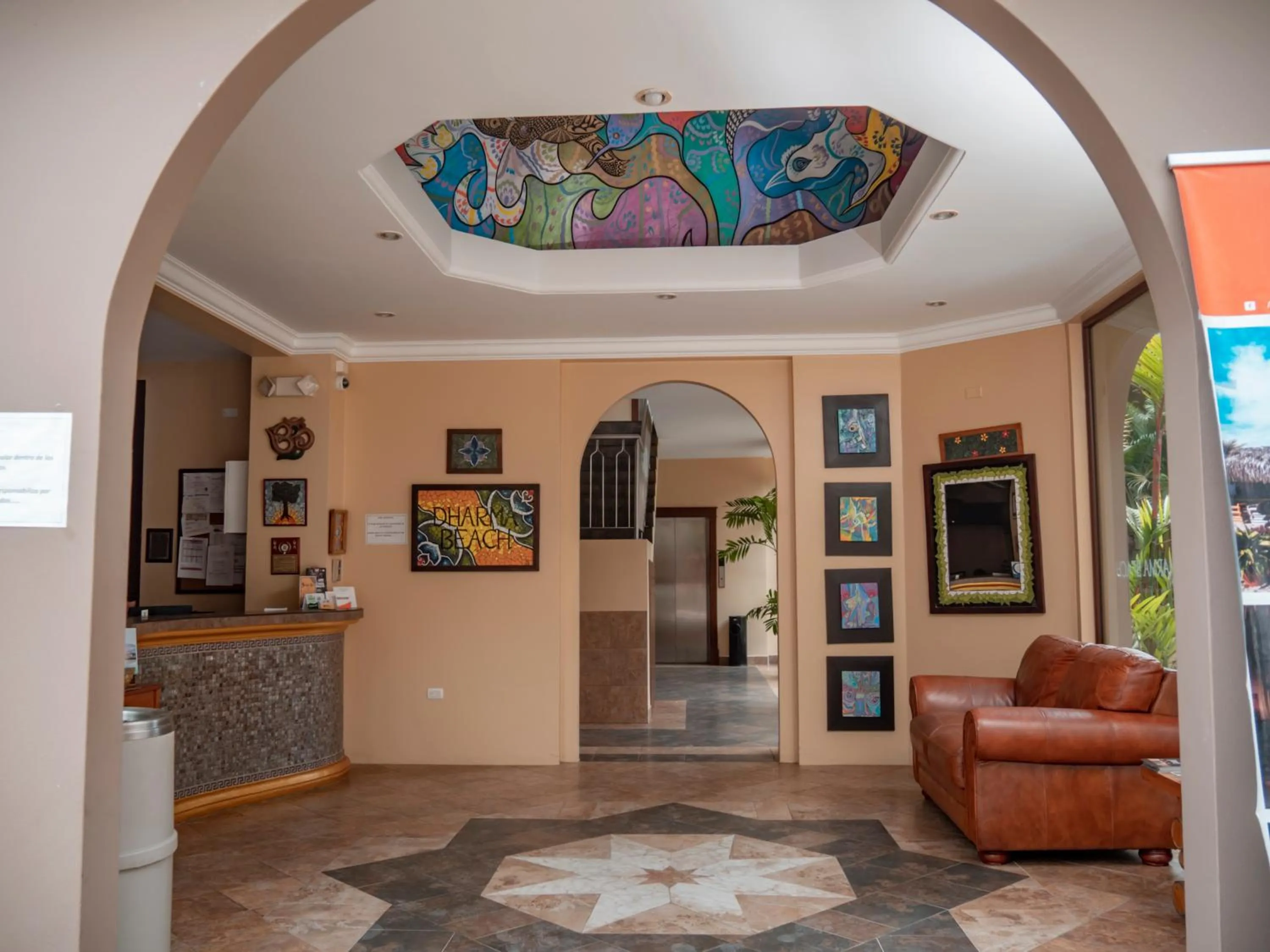 Lobby or reception in Dharma Beach