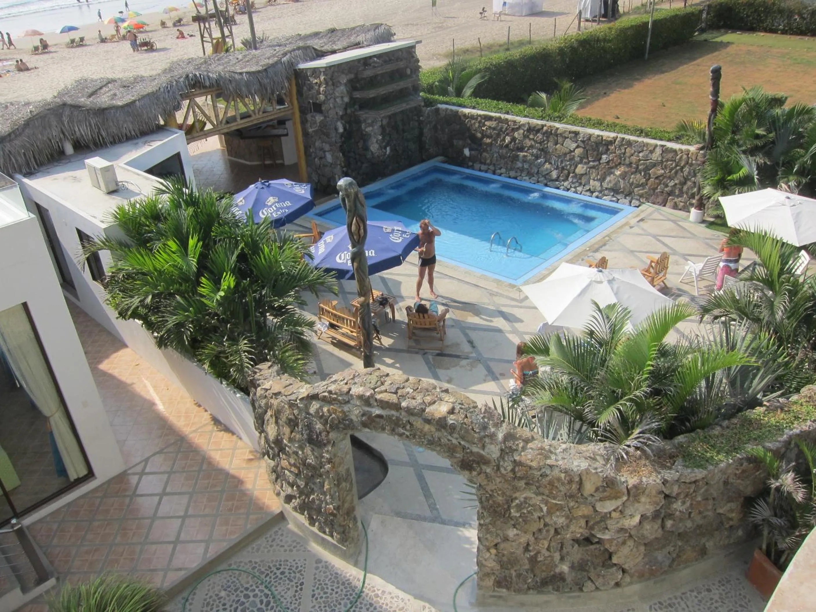 Facade/entrance in Dharma Beach