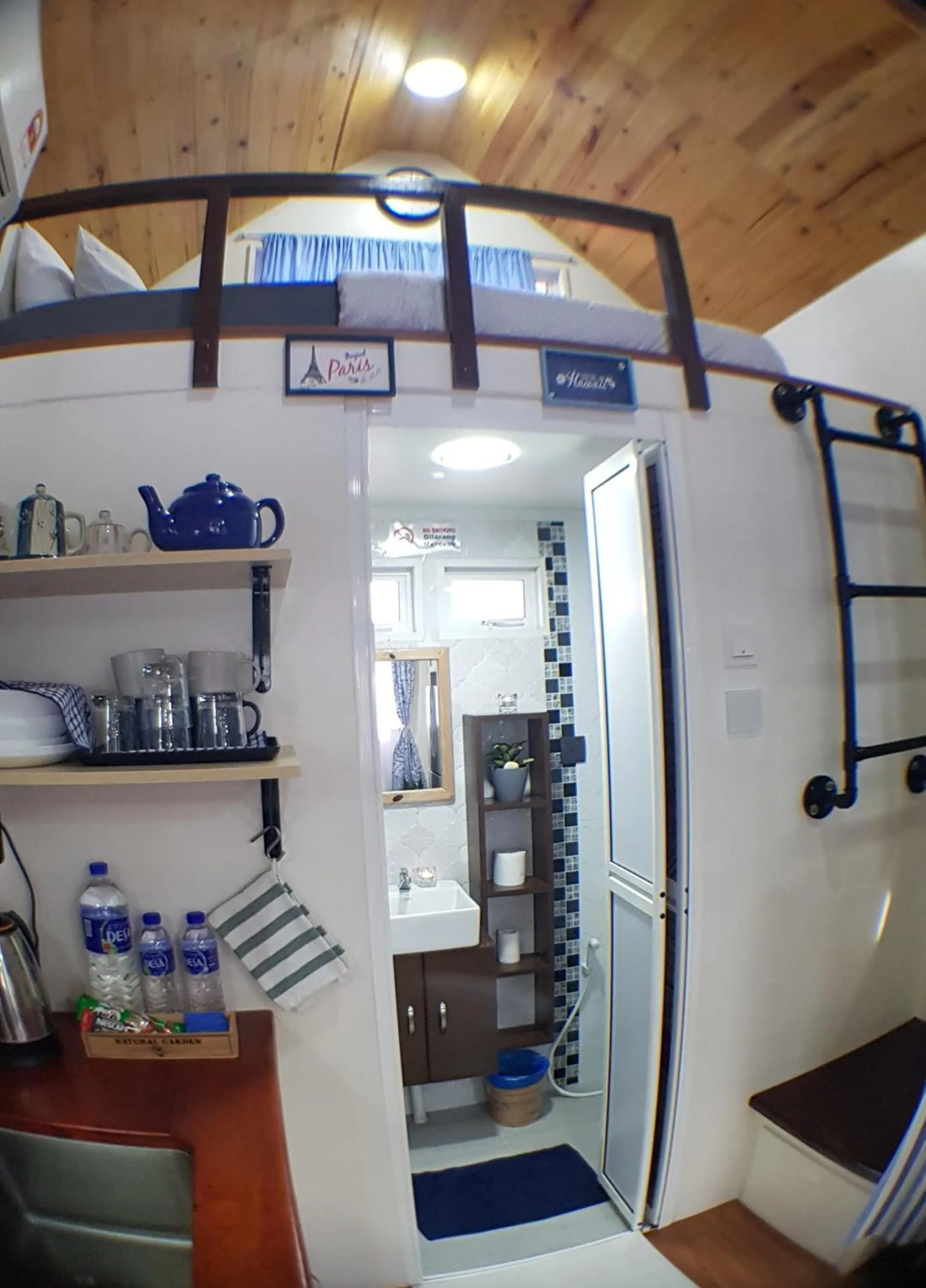 Toilet in Tiny House B&B