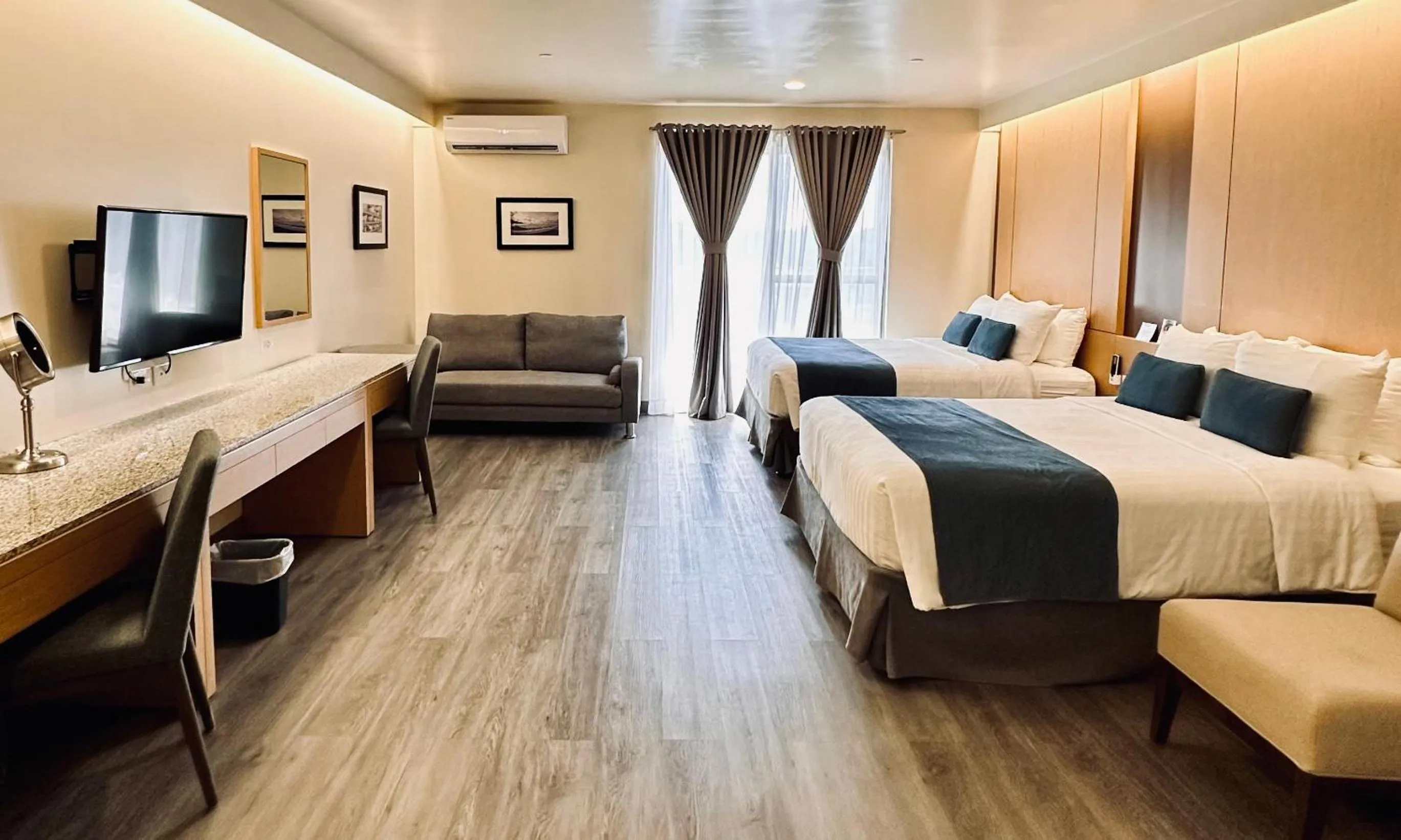 Bed in West Plaza Hotel at Lebuu Street