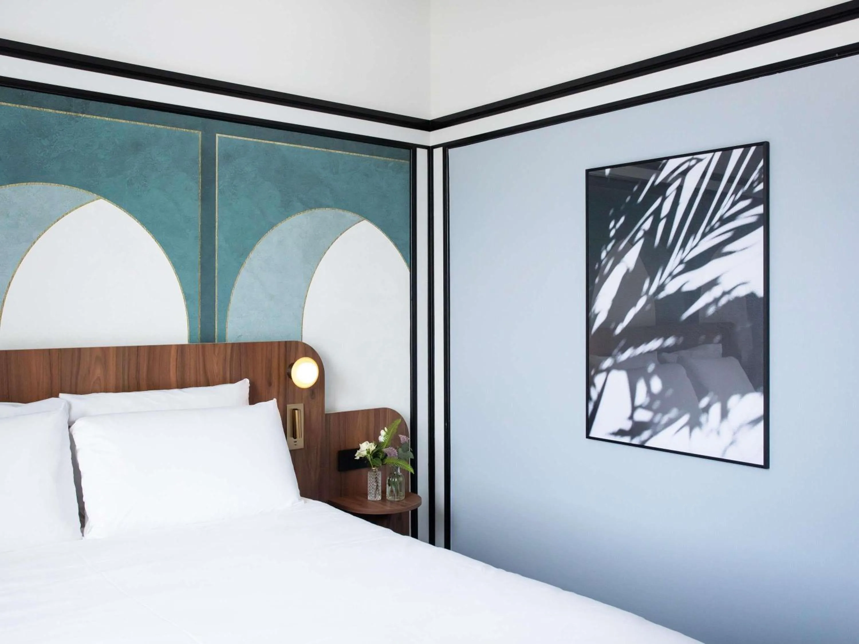 Bedroom, Bed in Hotel Plaza Biarritz Plage - Handwritten Collection