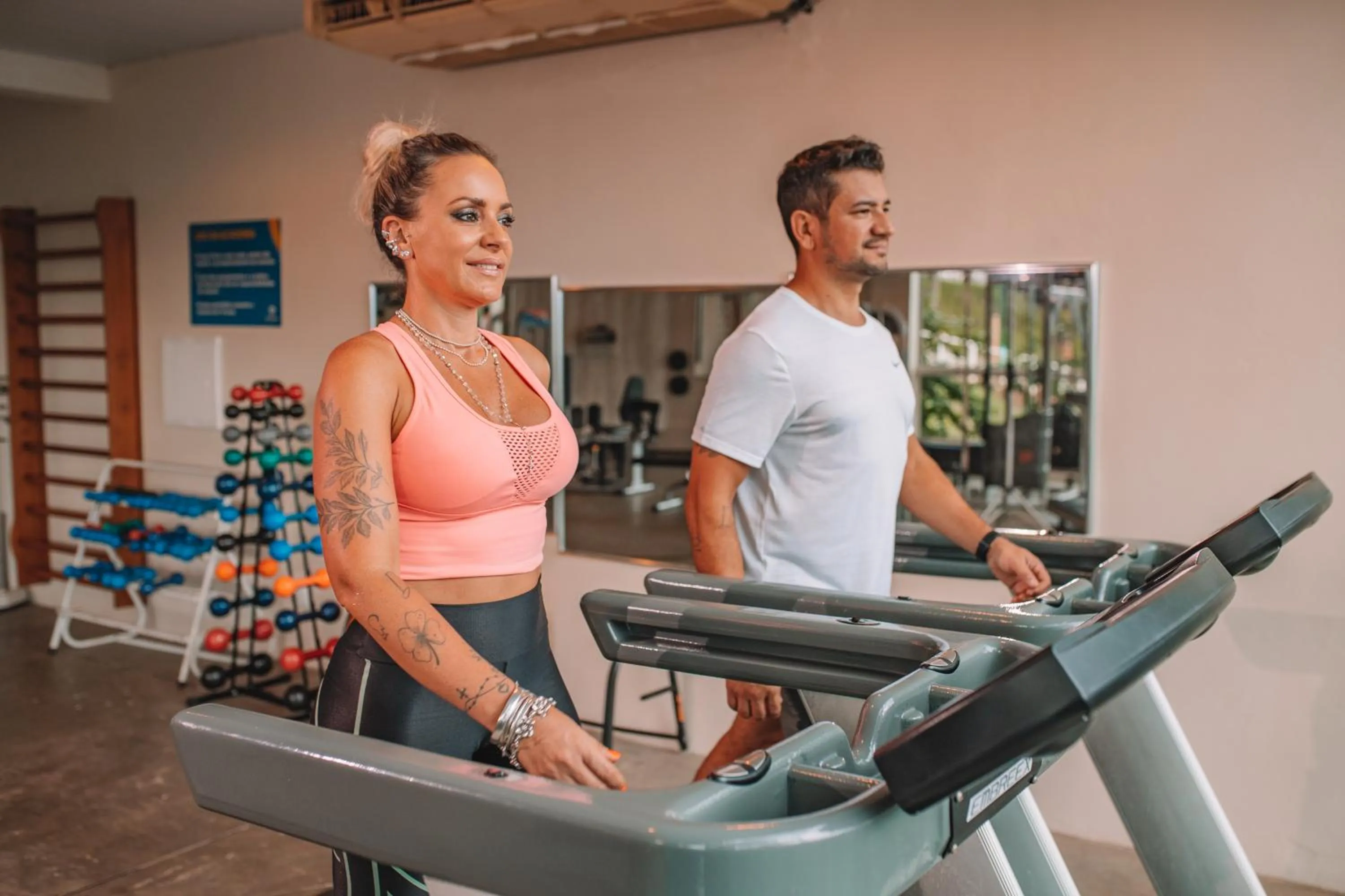 Fitness centre/facilities in Itá Thermas Resort e Spa