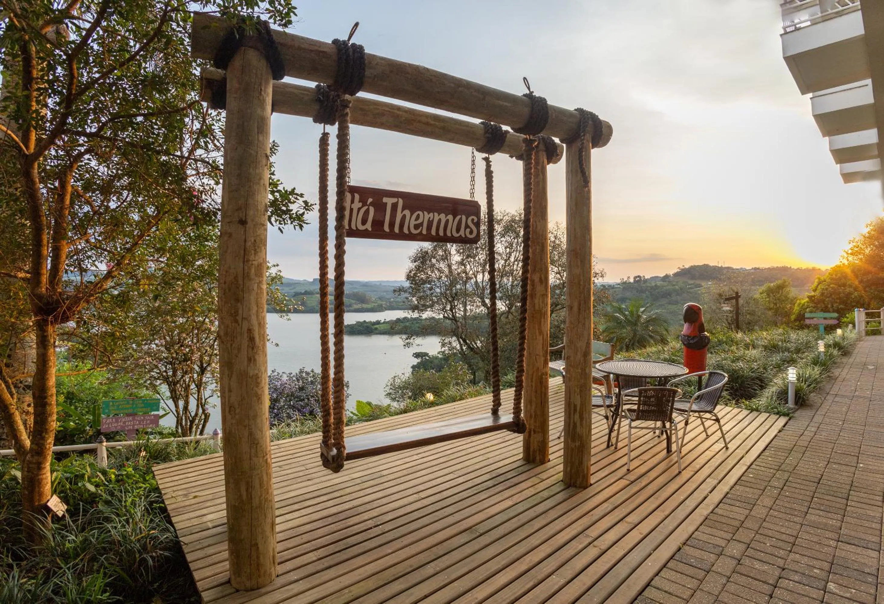 Seating area in Itá Thermas Resort e Spa