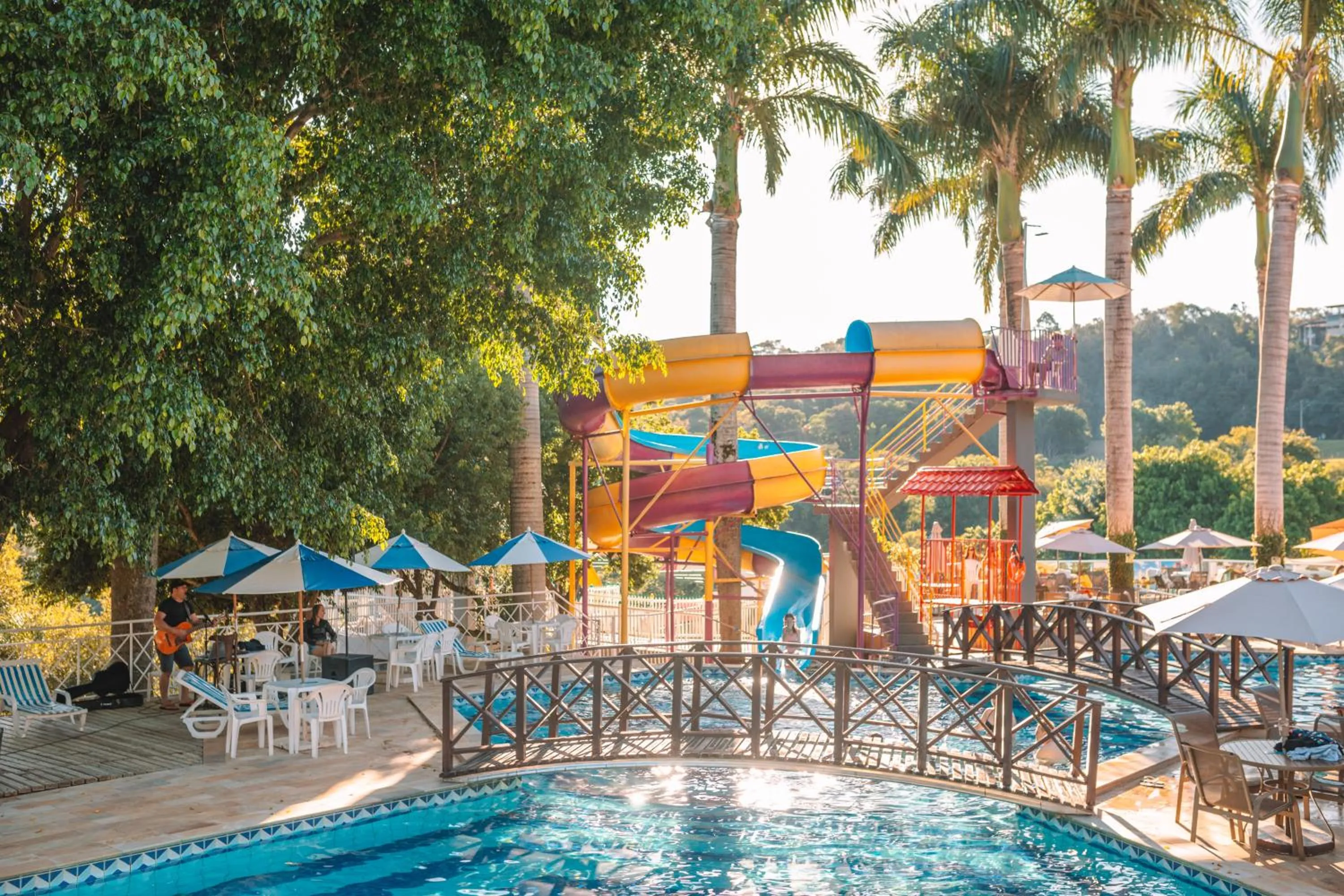 Swimming pool in Itá Thermas Resort e Spa
