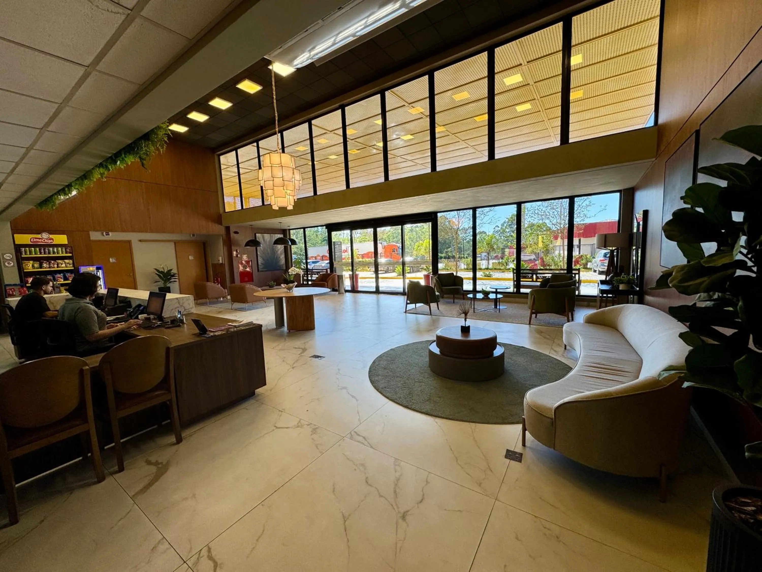 Lobby or reception in Graal Inn Mairiporã