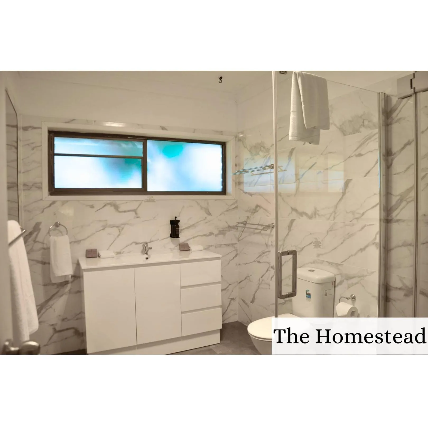 Shower in Woolshed Hill Estate