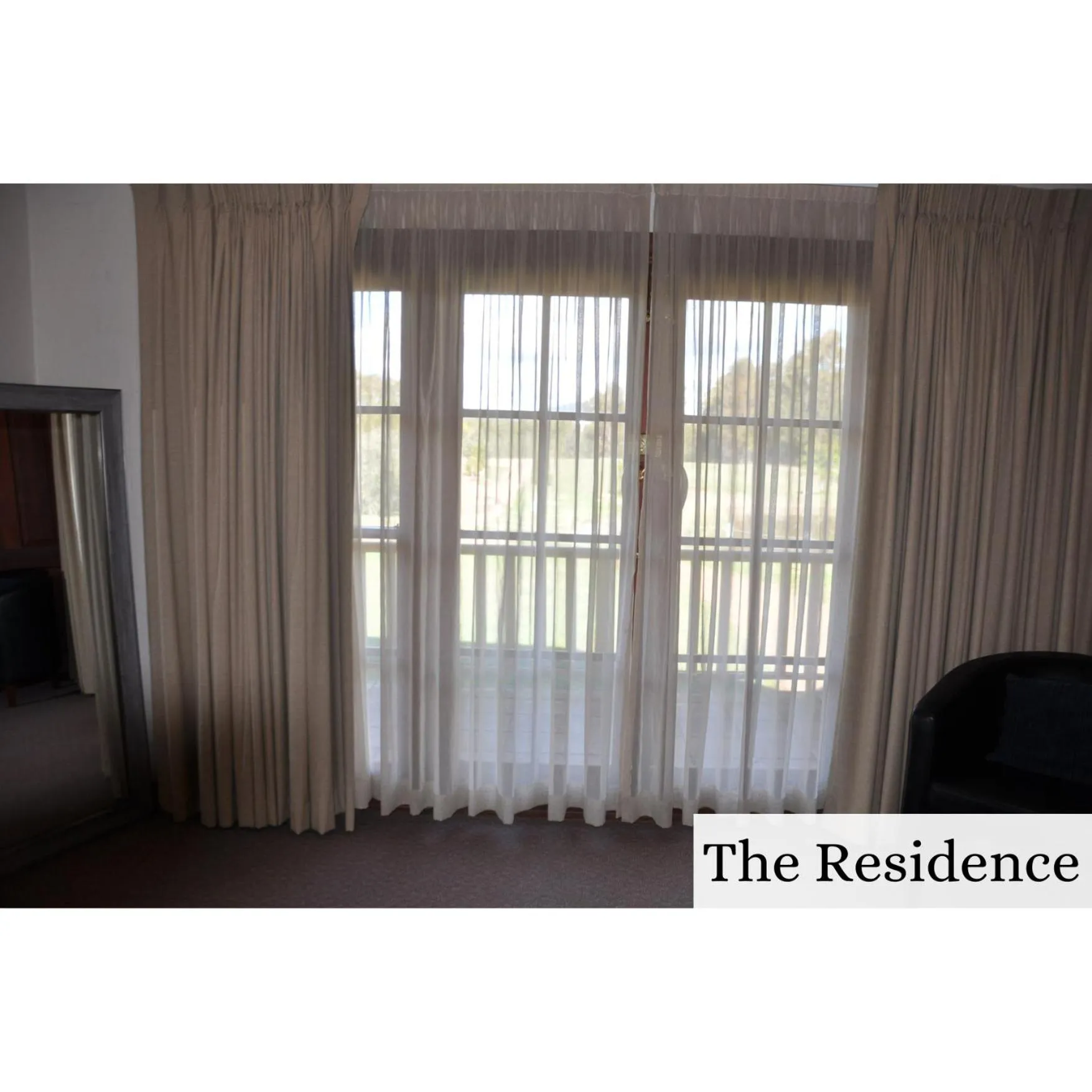 Text overlay in Woolshed Hill Estate