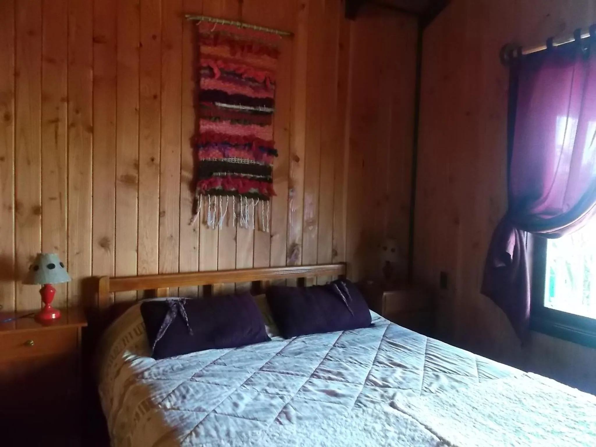 Bedroom, Bed in Apart hotel Puchaley Lafquen