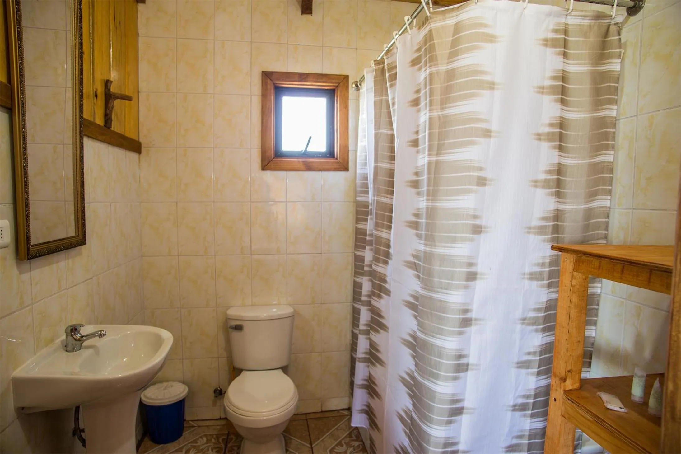 Bathroom in Apart hotel Puchaley Lafquen