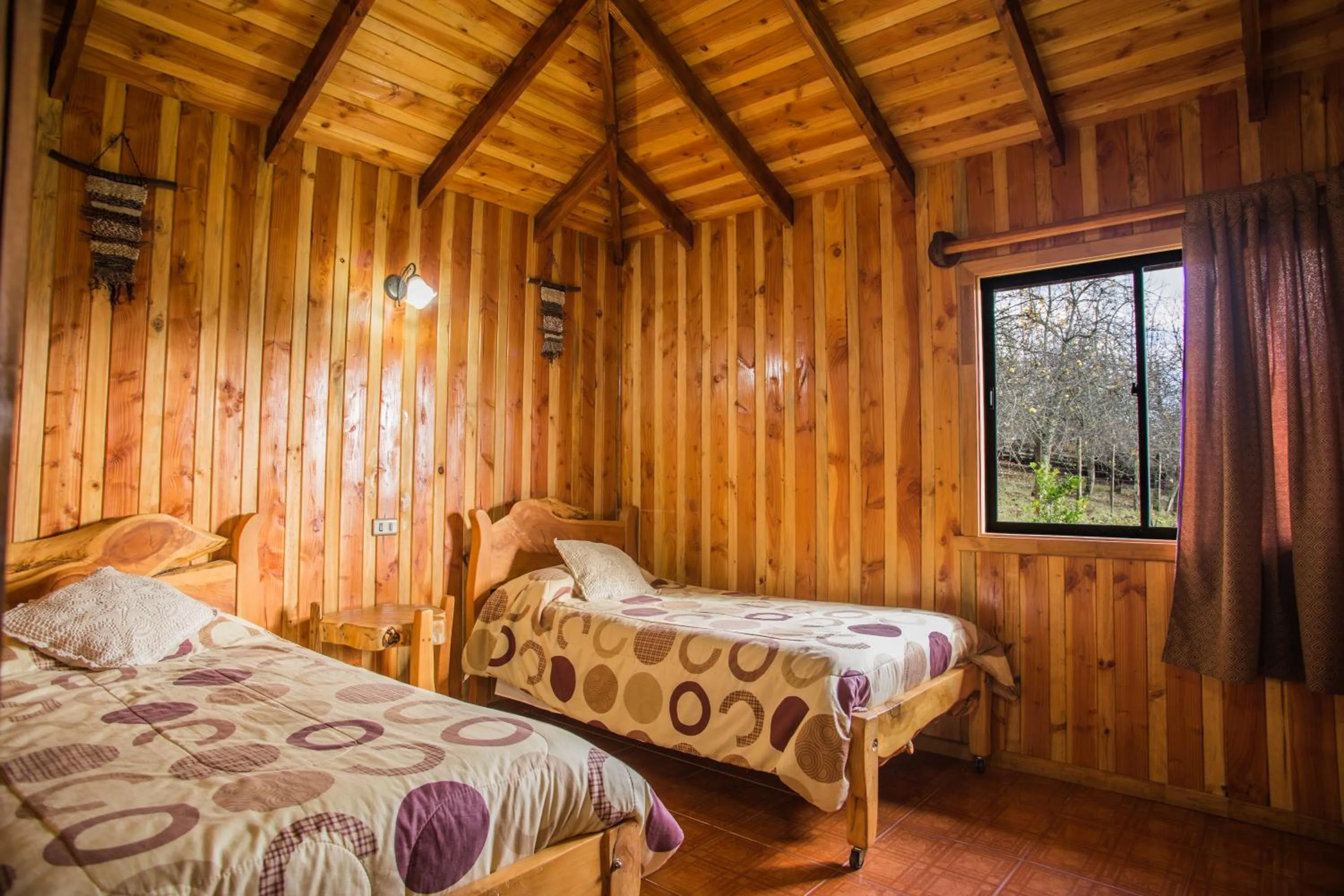 Bedroom, Bed in Apart hotel Puchaley Lafquen