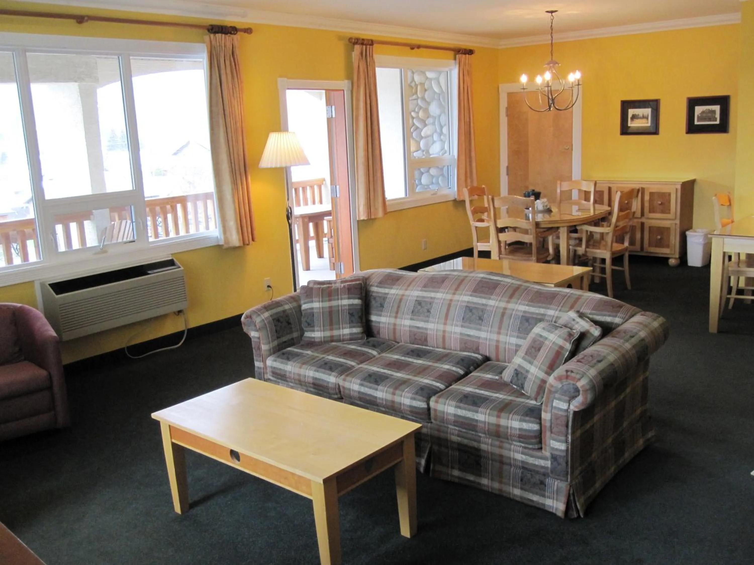 Living room in Park Place Lodge