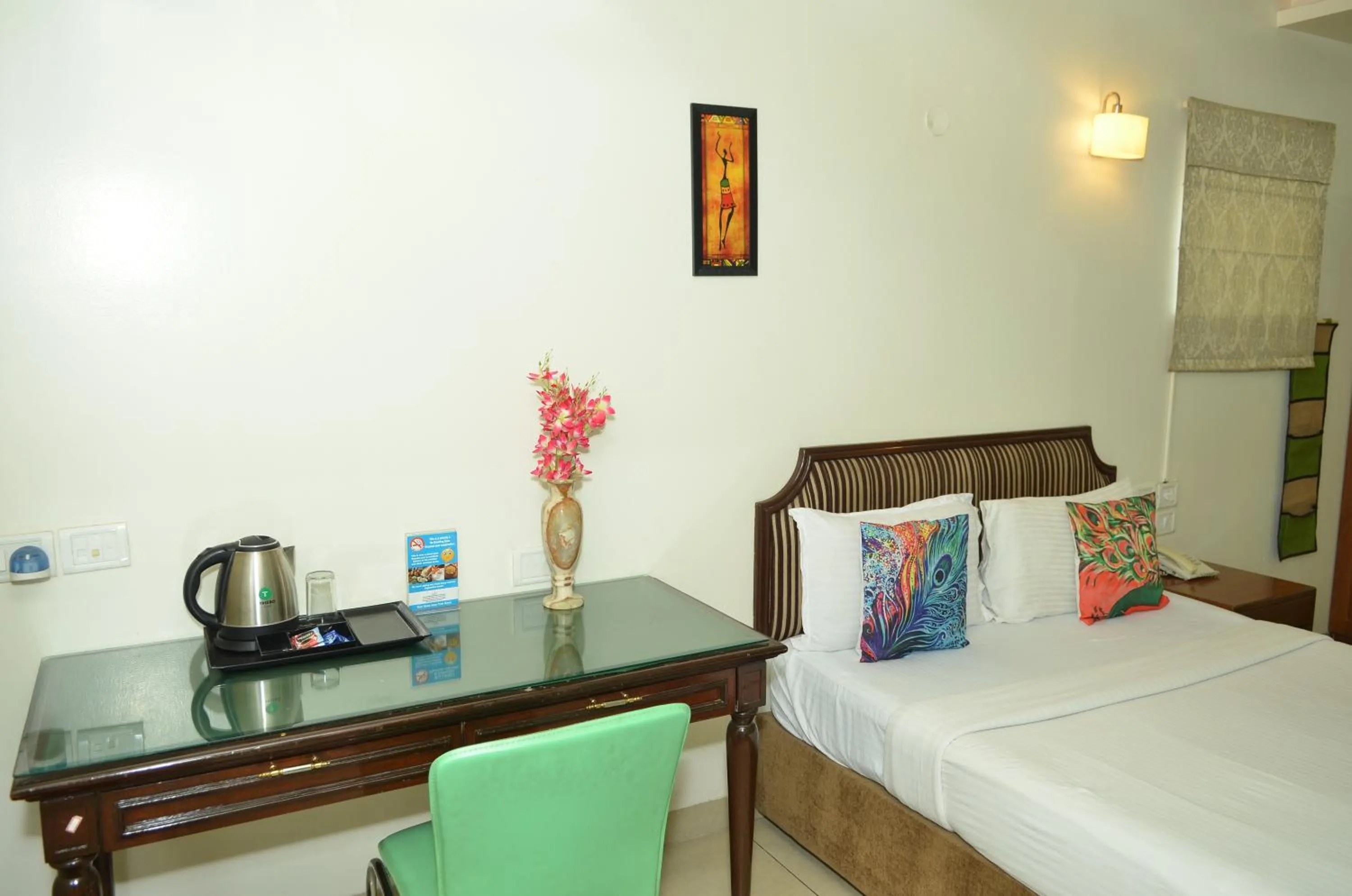 Bed in Cubbon Suites