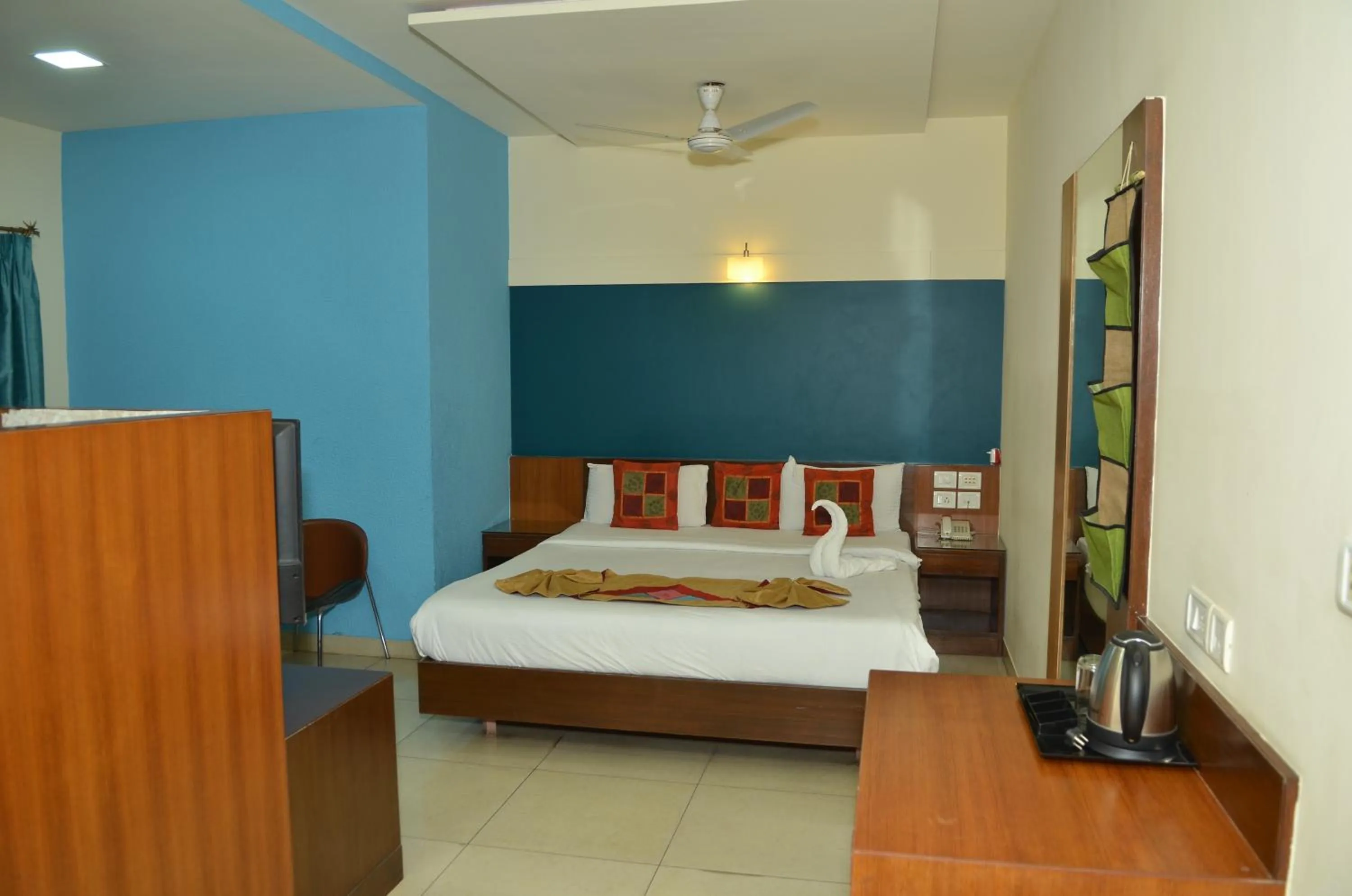 Bed in Cubbon Suites