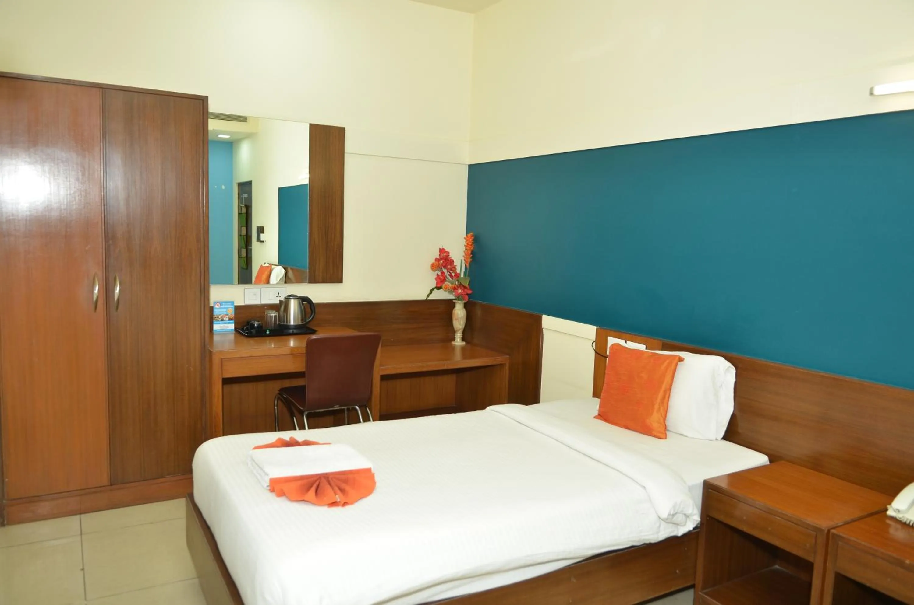 Bed in Cubbon Suites