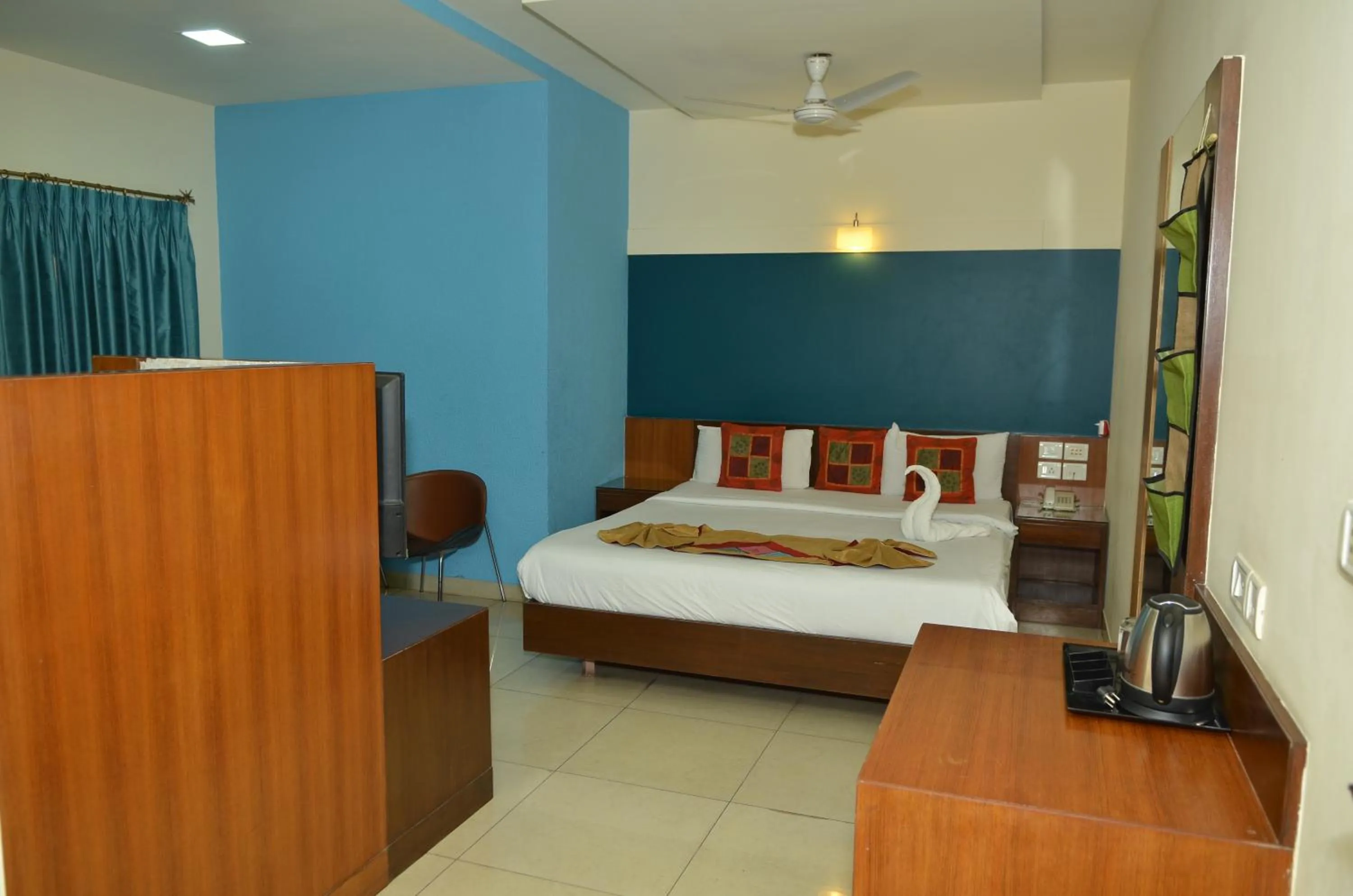 Bed in Cubbon Suites