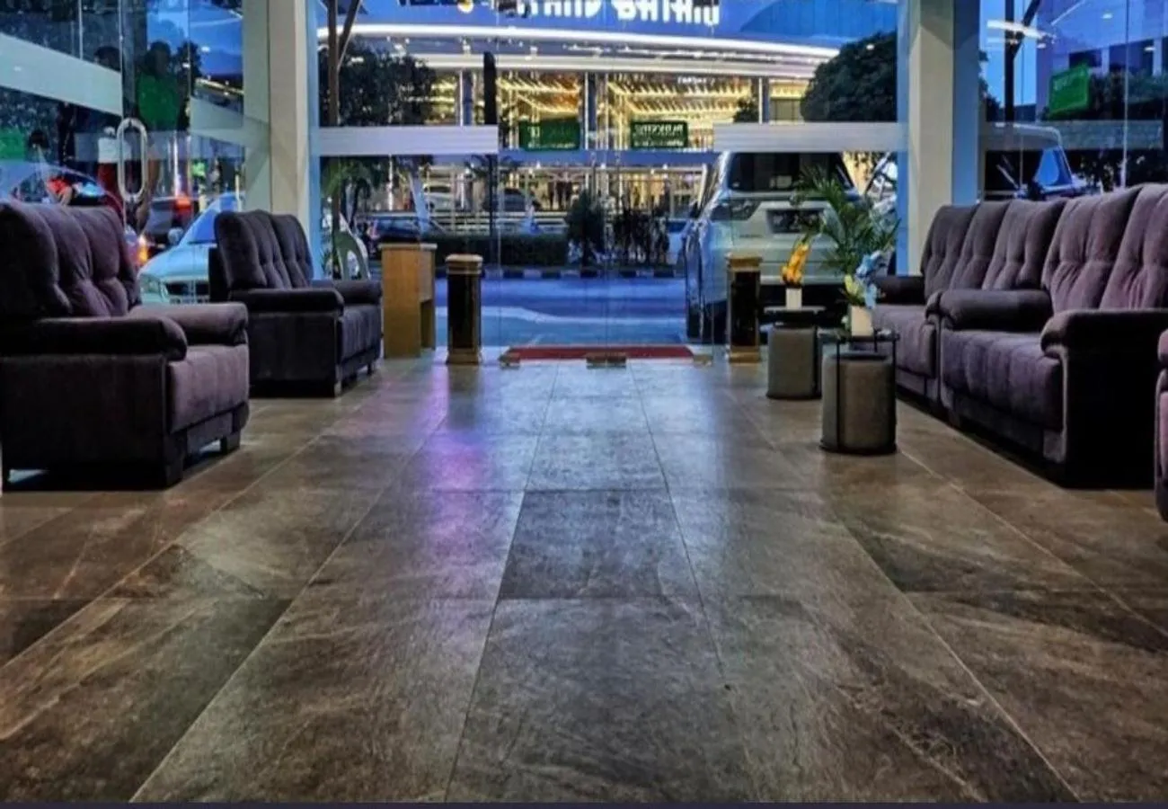 Lobby or reception in SOVRANO HOTEL BATAM fka PARKSIDE SOVRANO HOTEL