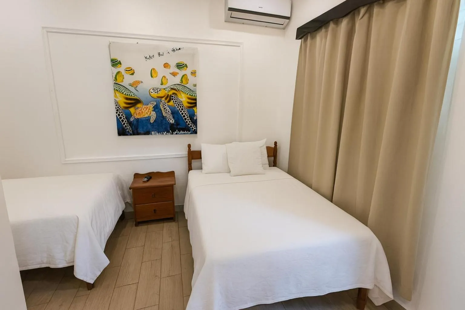 Bed in Serenade Hotel