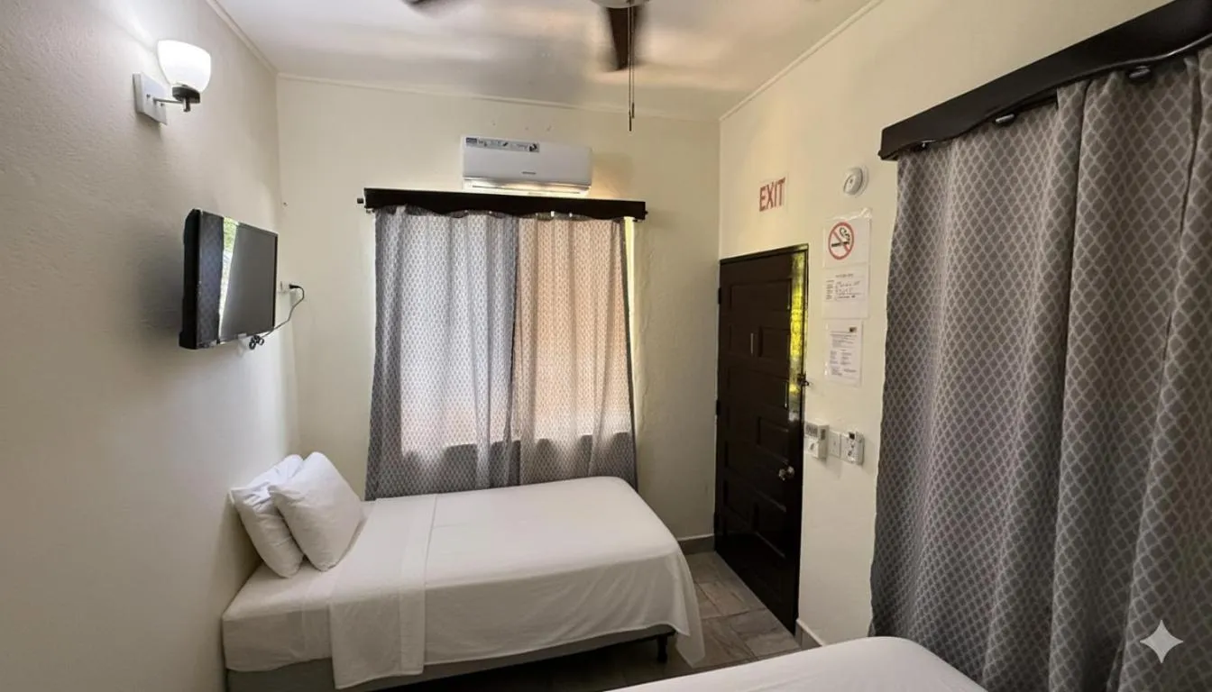 Bed in Serenade Hotel