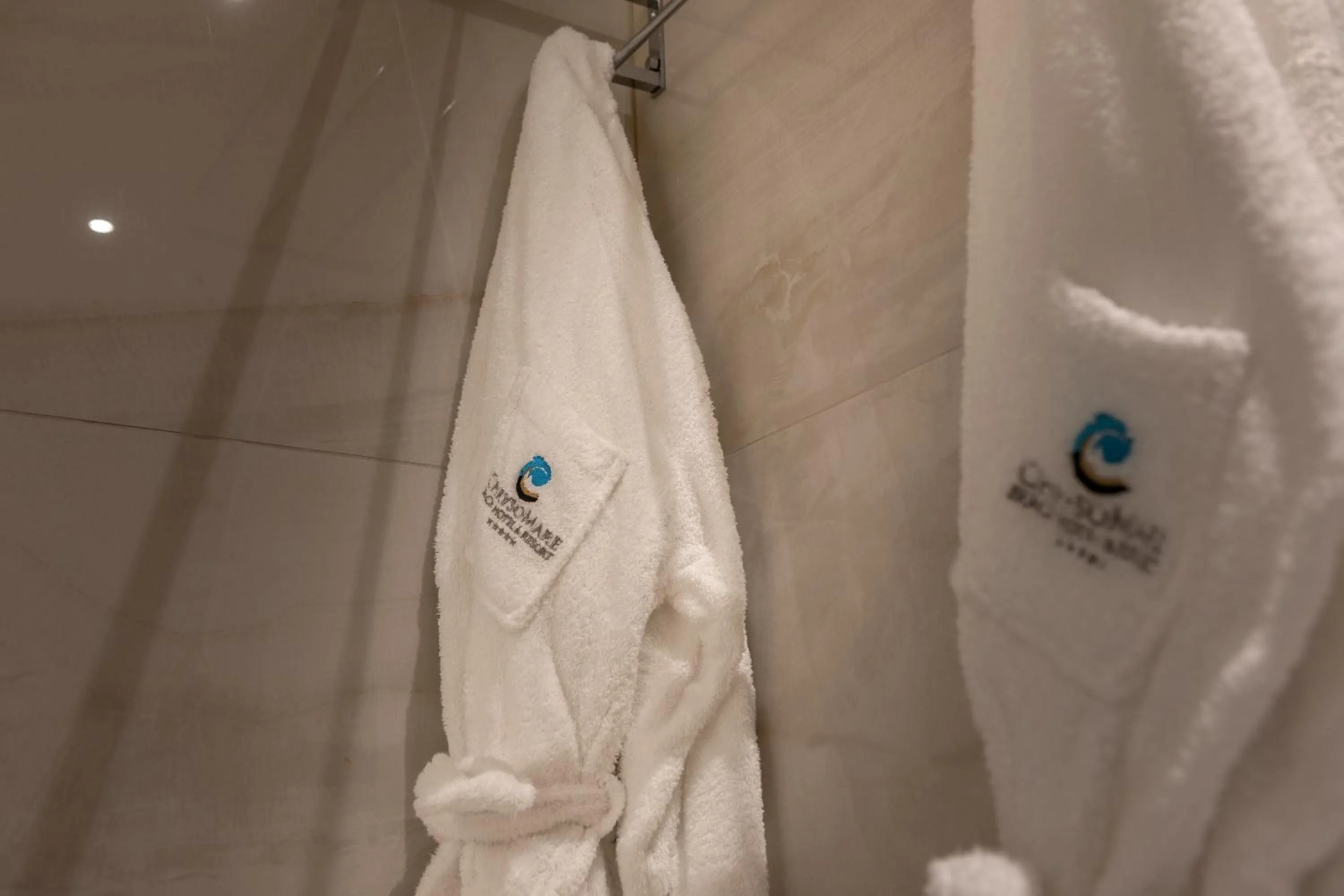 Shower in Chrysomare Beach Hotel & Resort