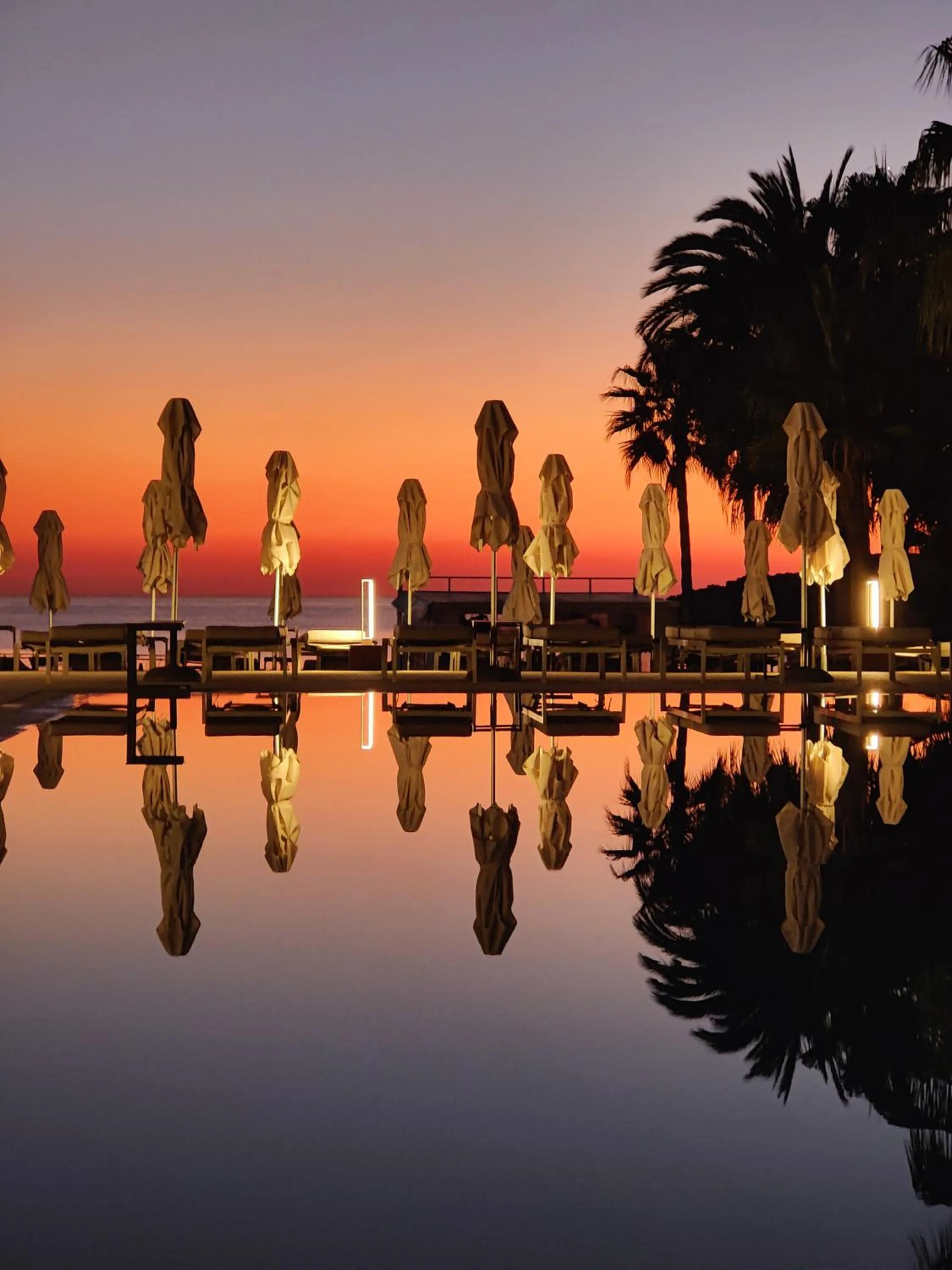 Pool view in Chrysomare Beach Hotel & Resort