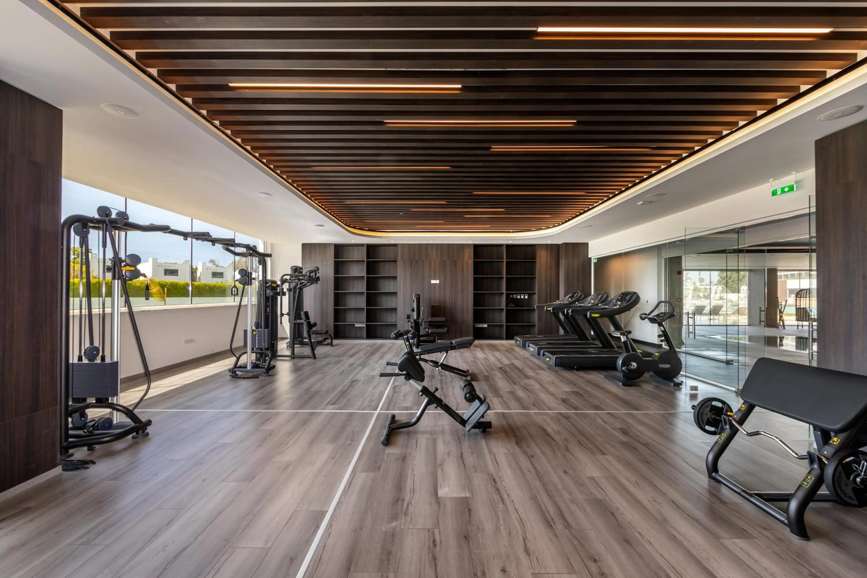 Fitness centre/facilities in Chrysomare Beach Hotel & Resort