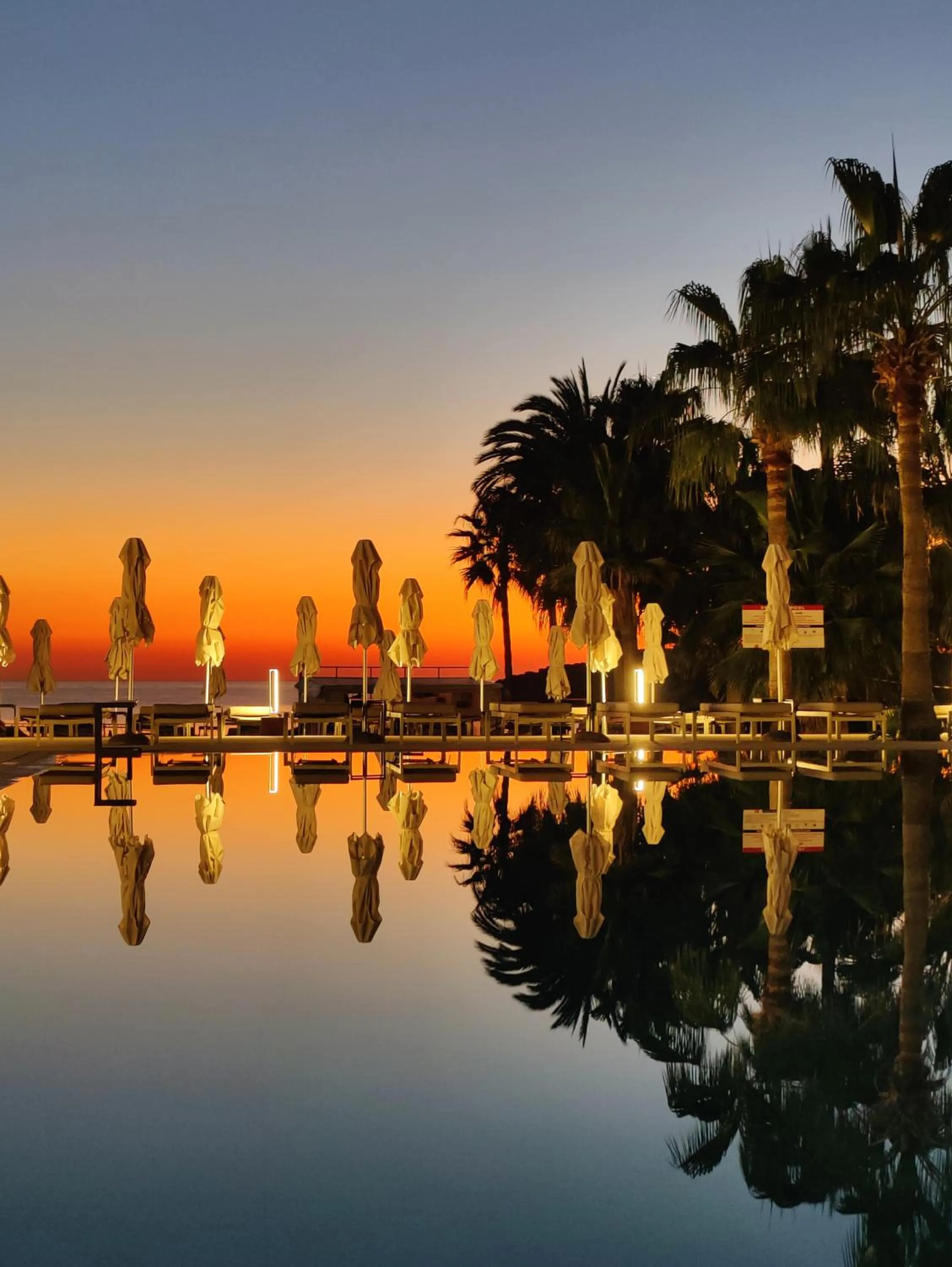 Pool view in Chrysomare Beach Hotel & Resort