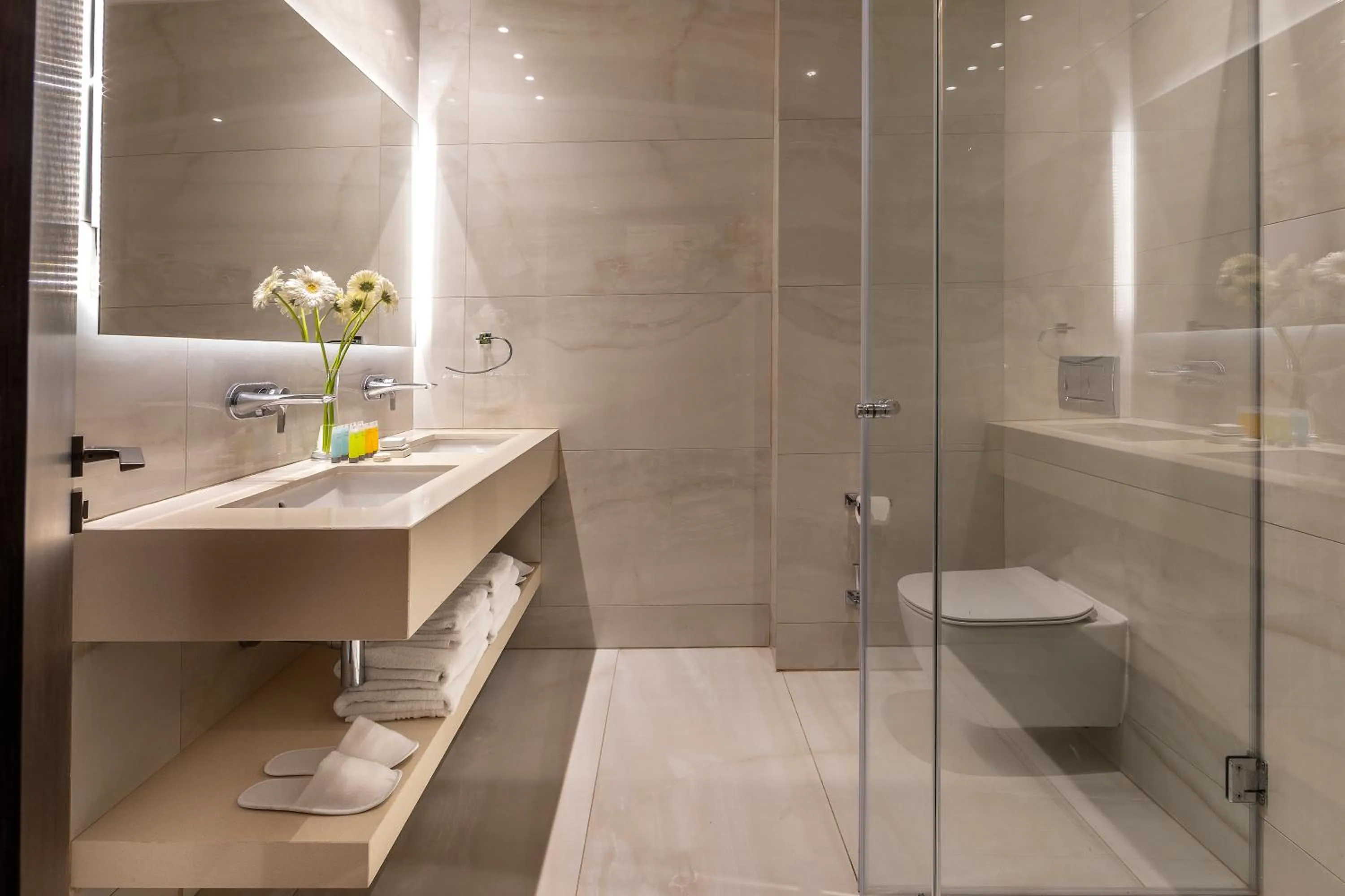 Shower in Chrysomare Beach Hotel & Resort