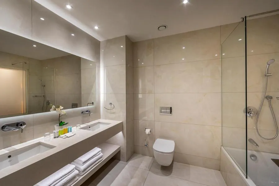 Shower in Chrysomare Beach Hotel & Resort