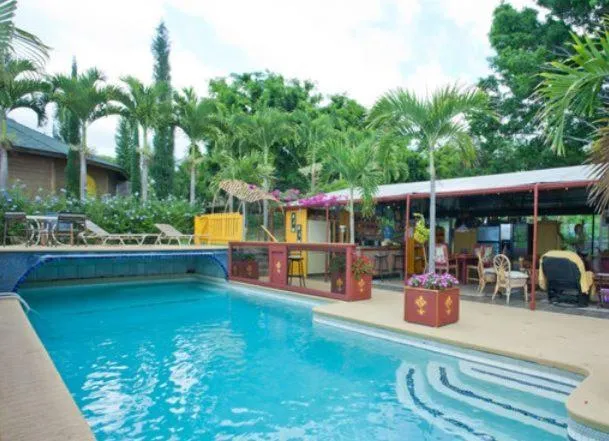Patio in Banyan Tree Sanctuary Guest House