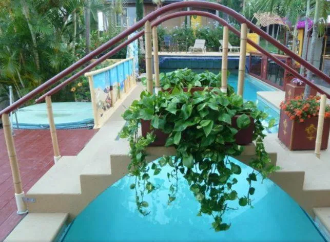 Patio in Banyan Tree Sanctuary Guest House