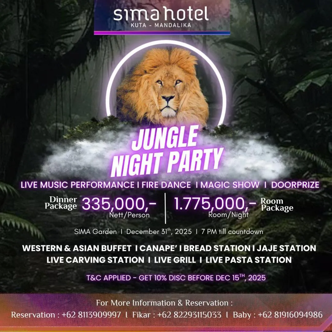 Night in Sima Hotel Kuta Lombok