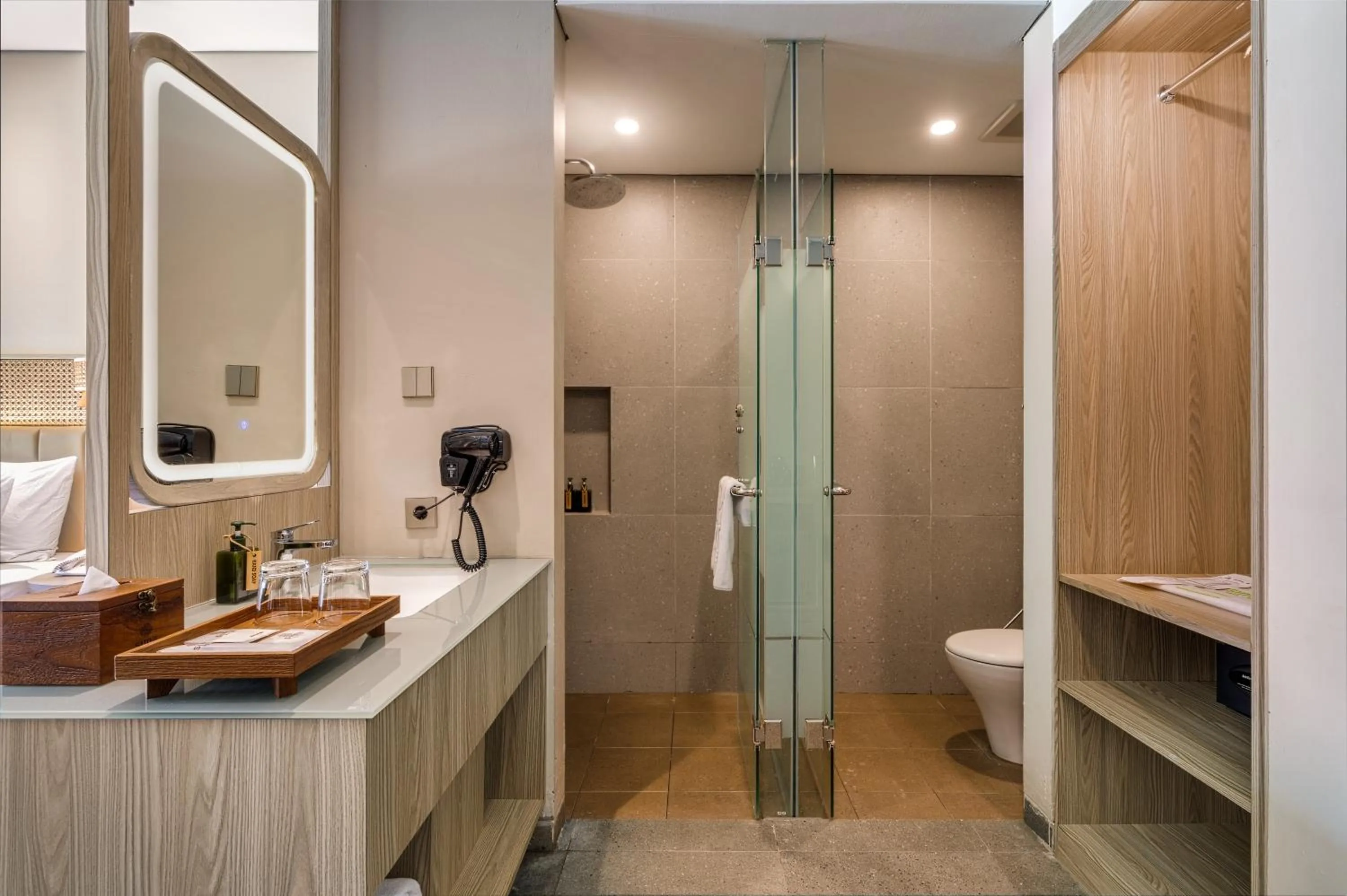 Bathroom in Sima Hotel Kuta Lombok