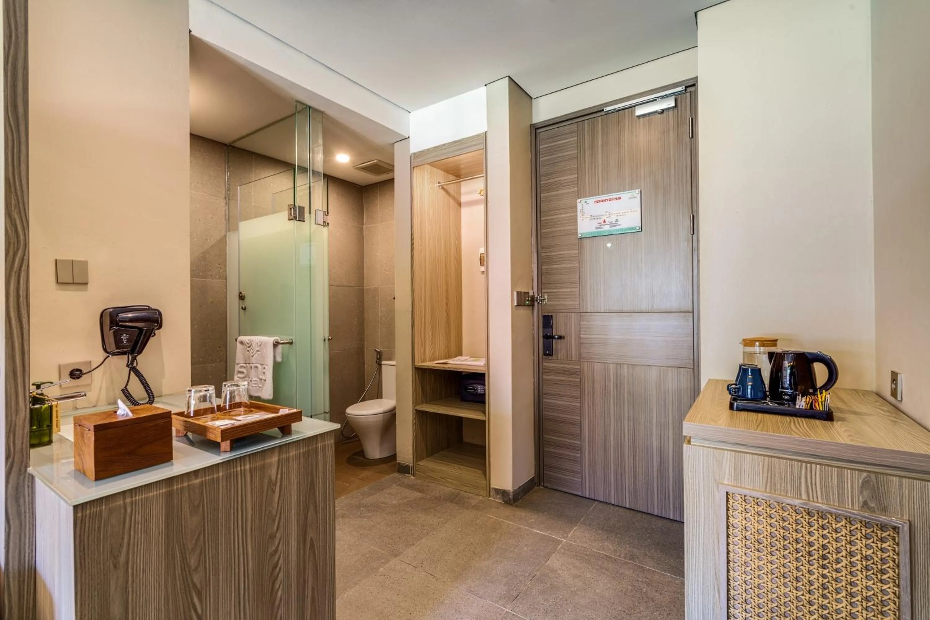 Bathroom in Sima Hotel Kuta Lombok