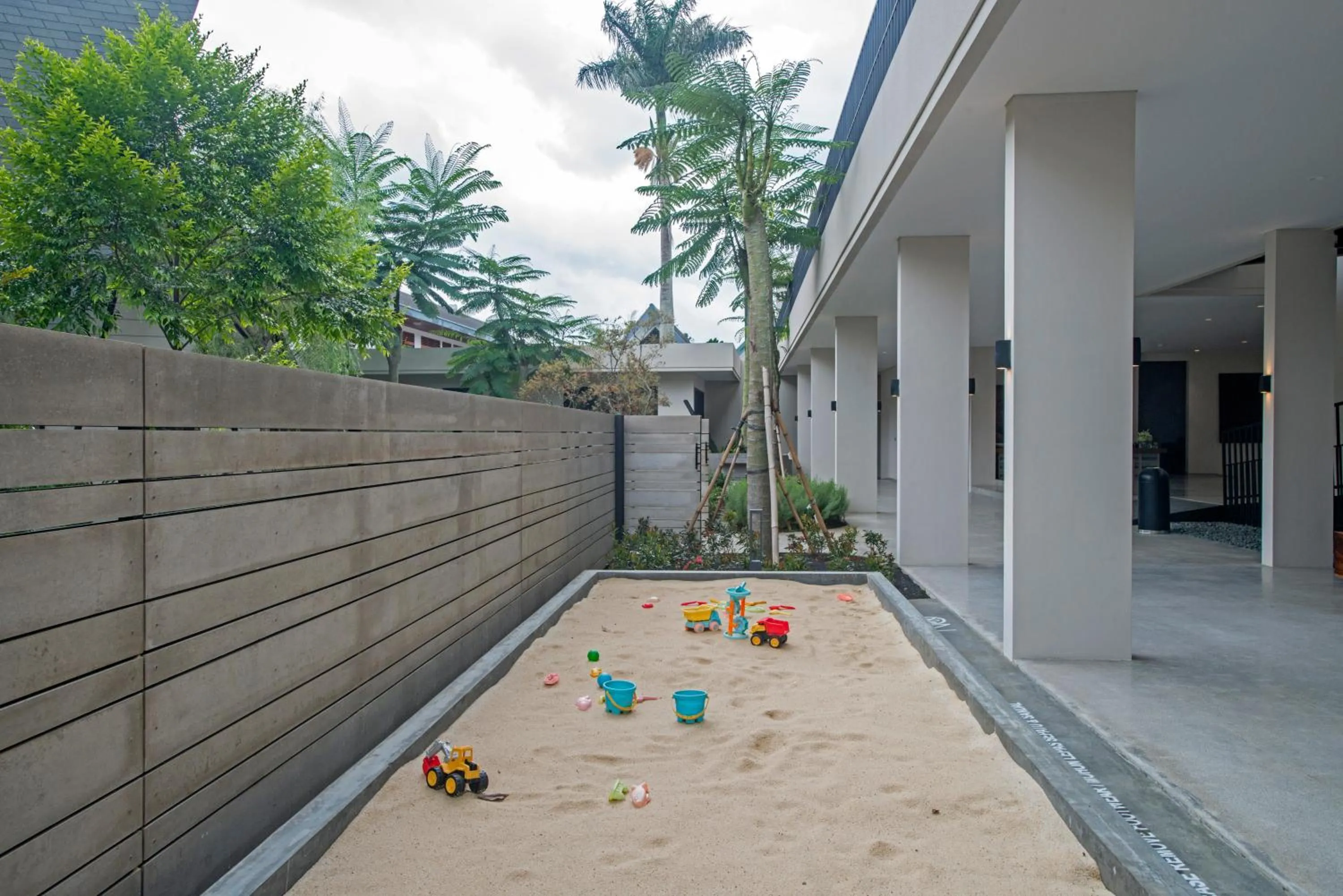 Children play ground in Hanoman Hotel Kota Batu