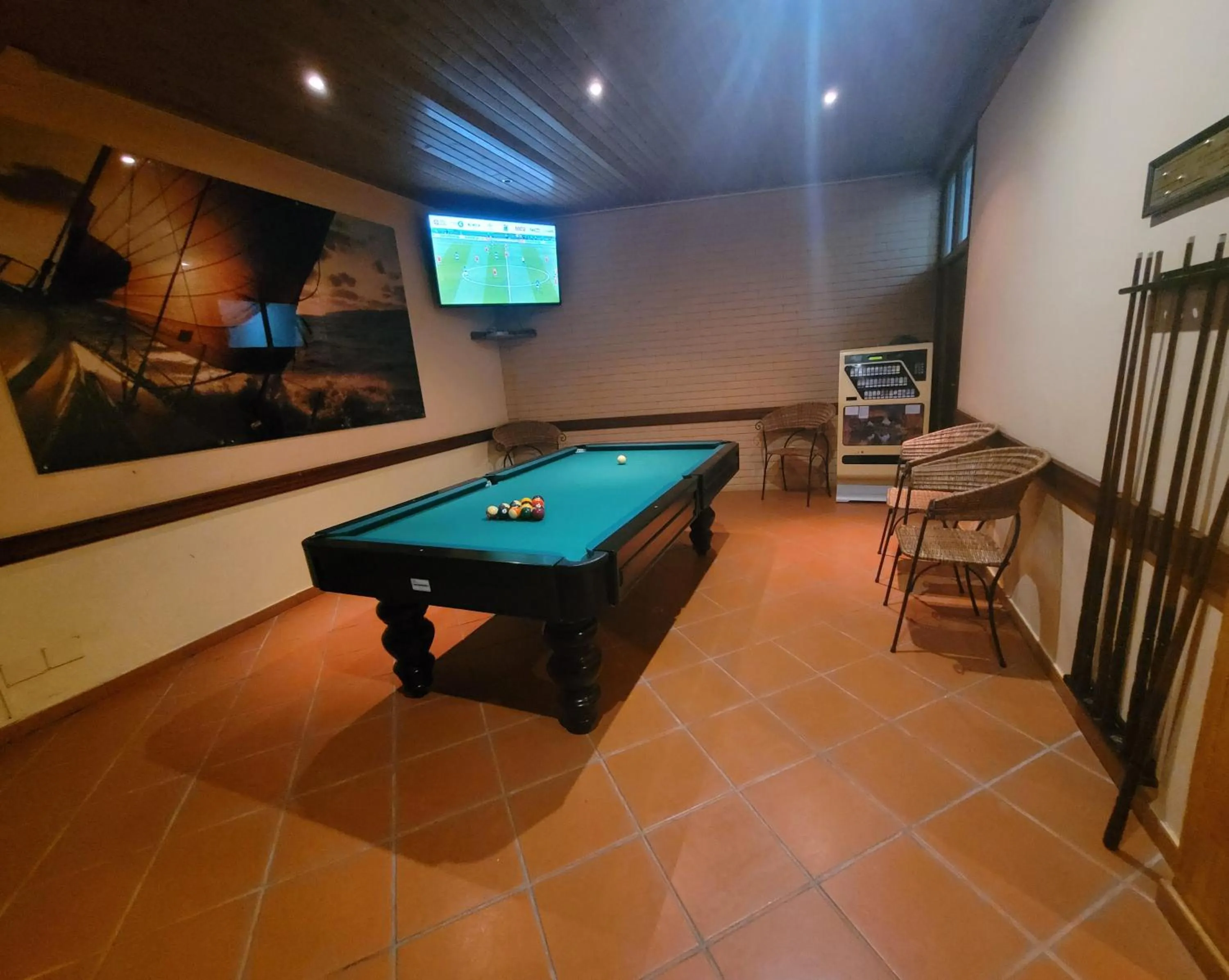 Communal lounge/ TV room in Santana in Nature Bed & Breakfast