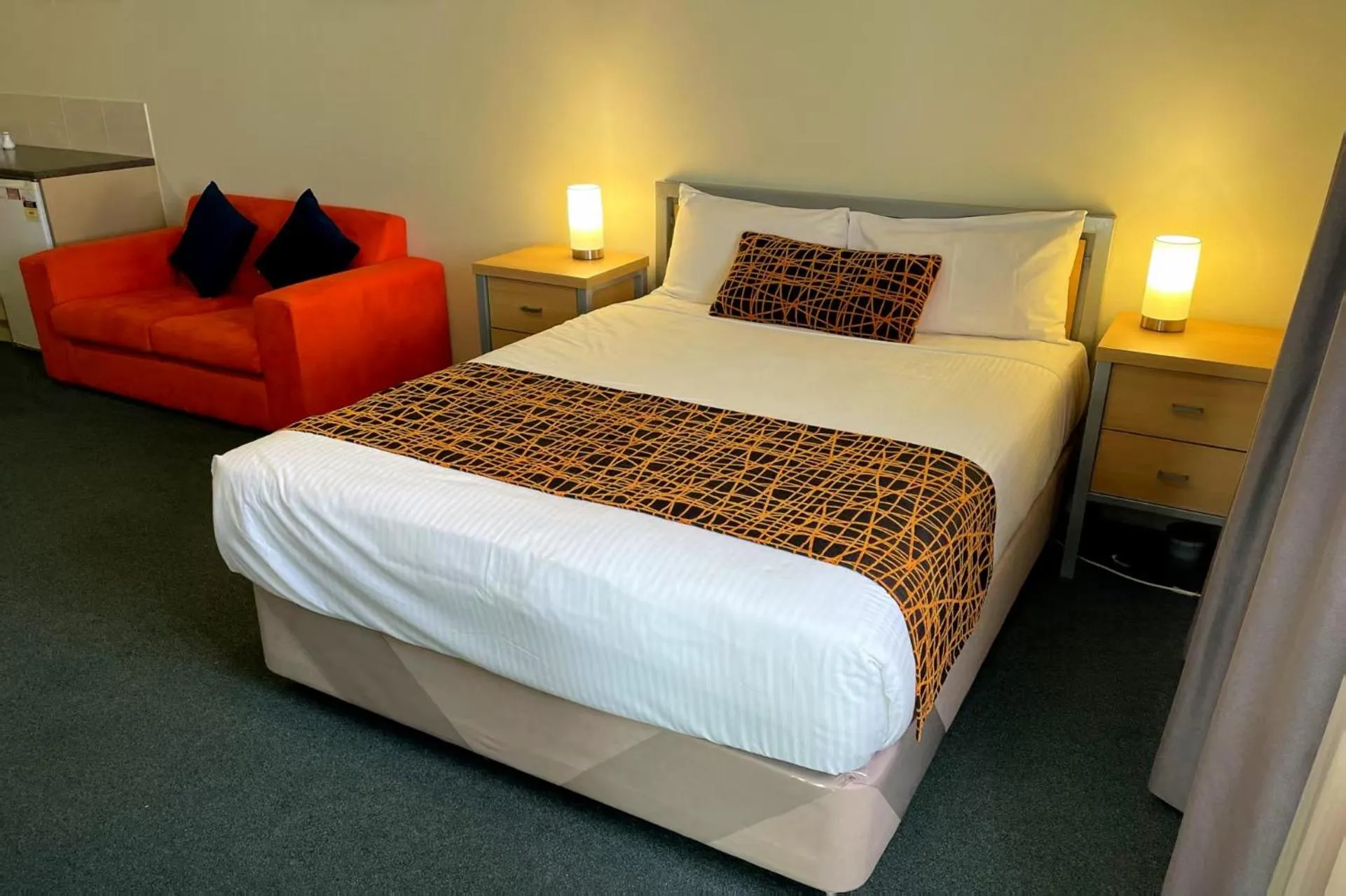 Bed in Mandarin Motel