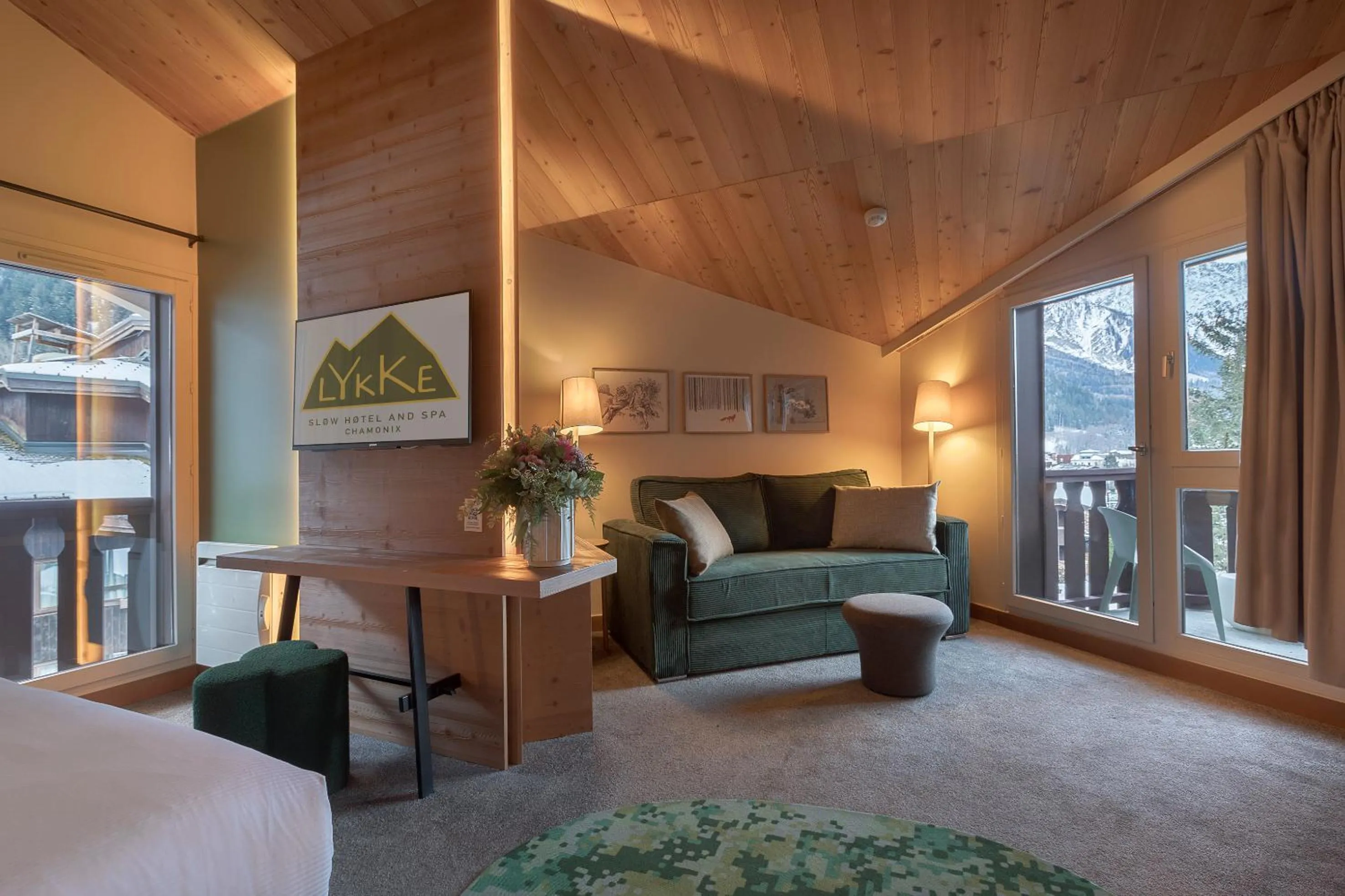 Bedroom, Bed in Lykke Hôtel & Spa Chamonix - ex Mercure