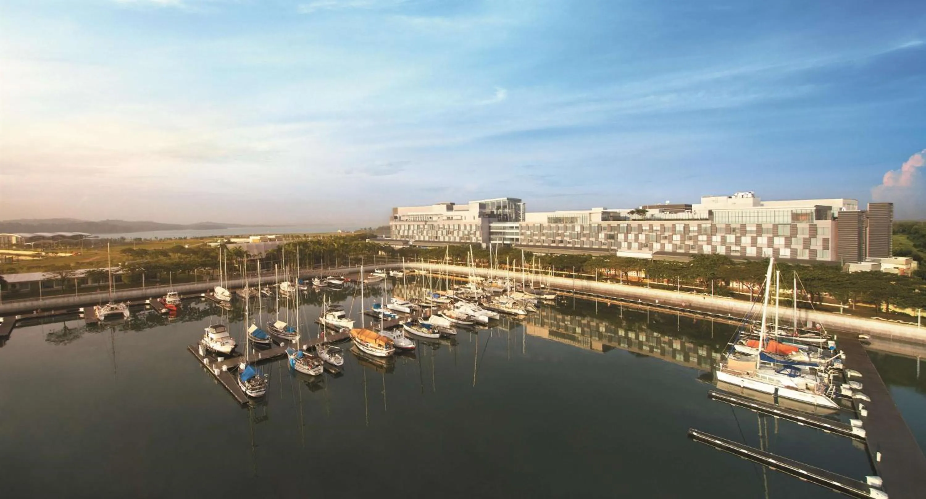 Property building, Bird's-eye View in JEN Johor Puteri Harbour by Shangri-La