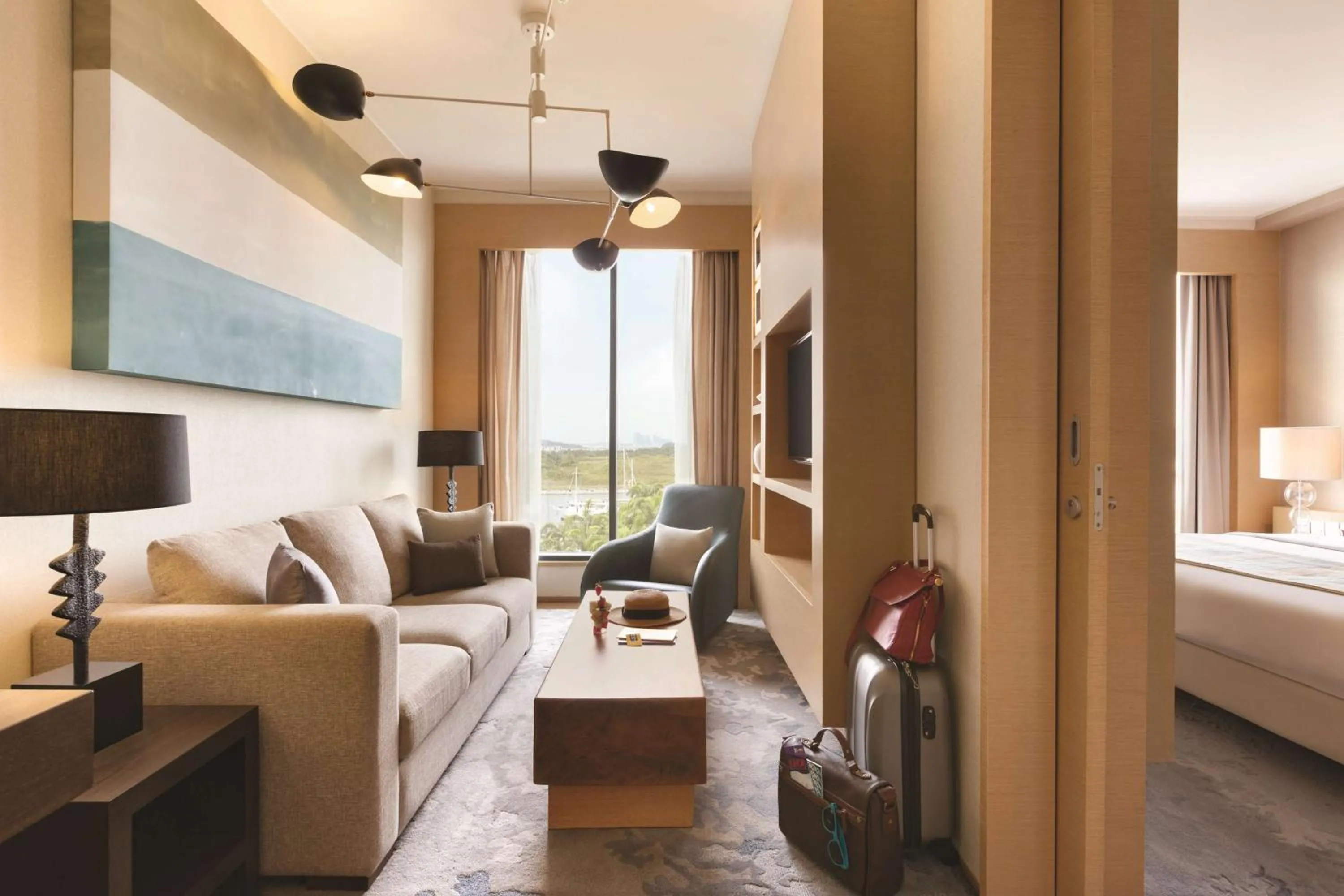 Living room, Seating Area in JEN Johor Puteri Harbour by Shangri-La